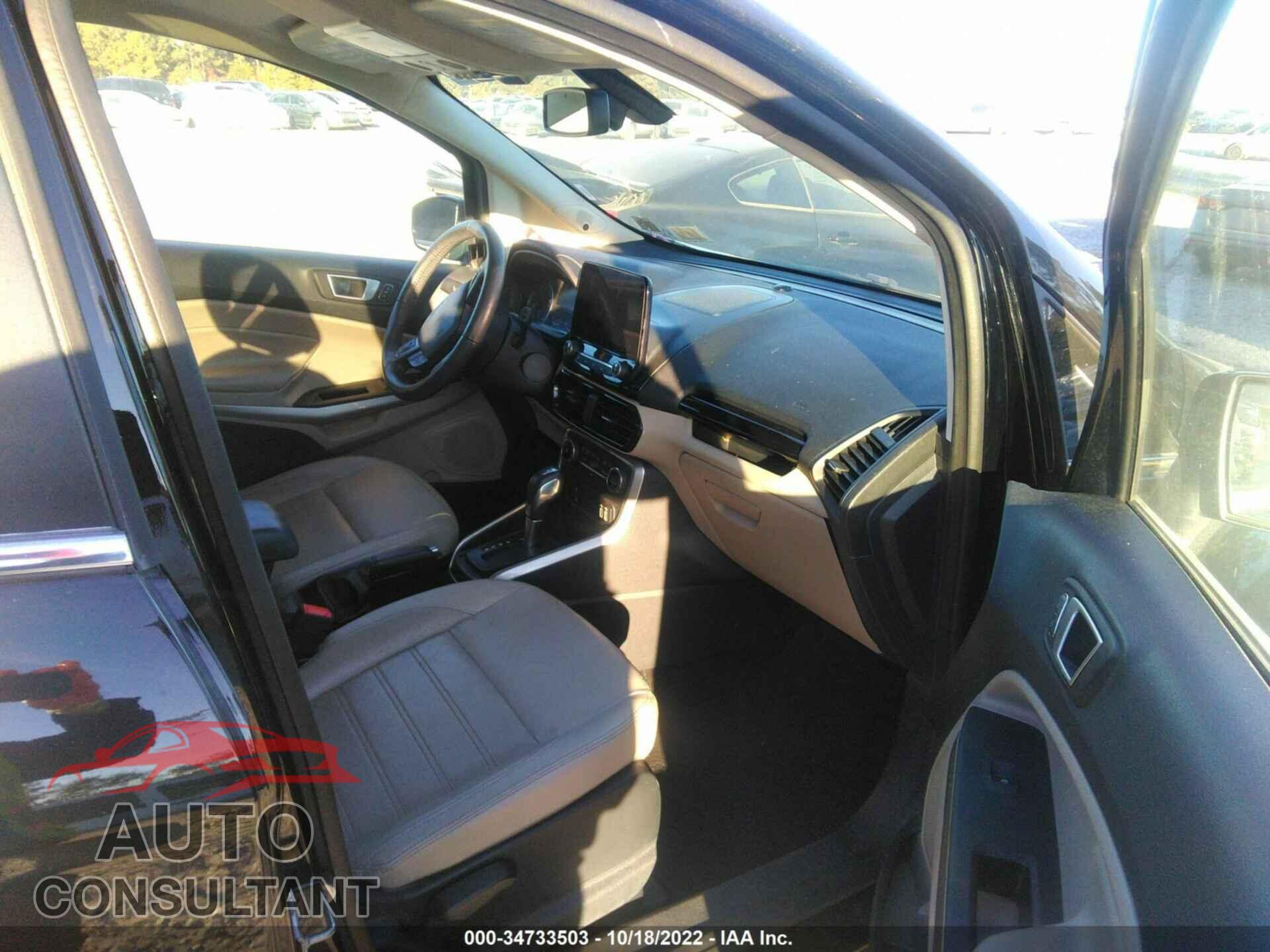 FORD ECOSPORT 2020 - MAJ6S3KL6LC358550