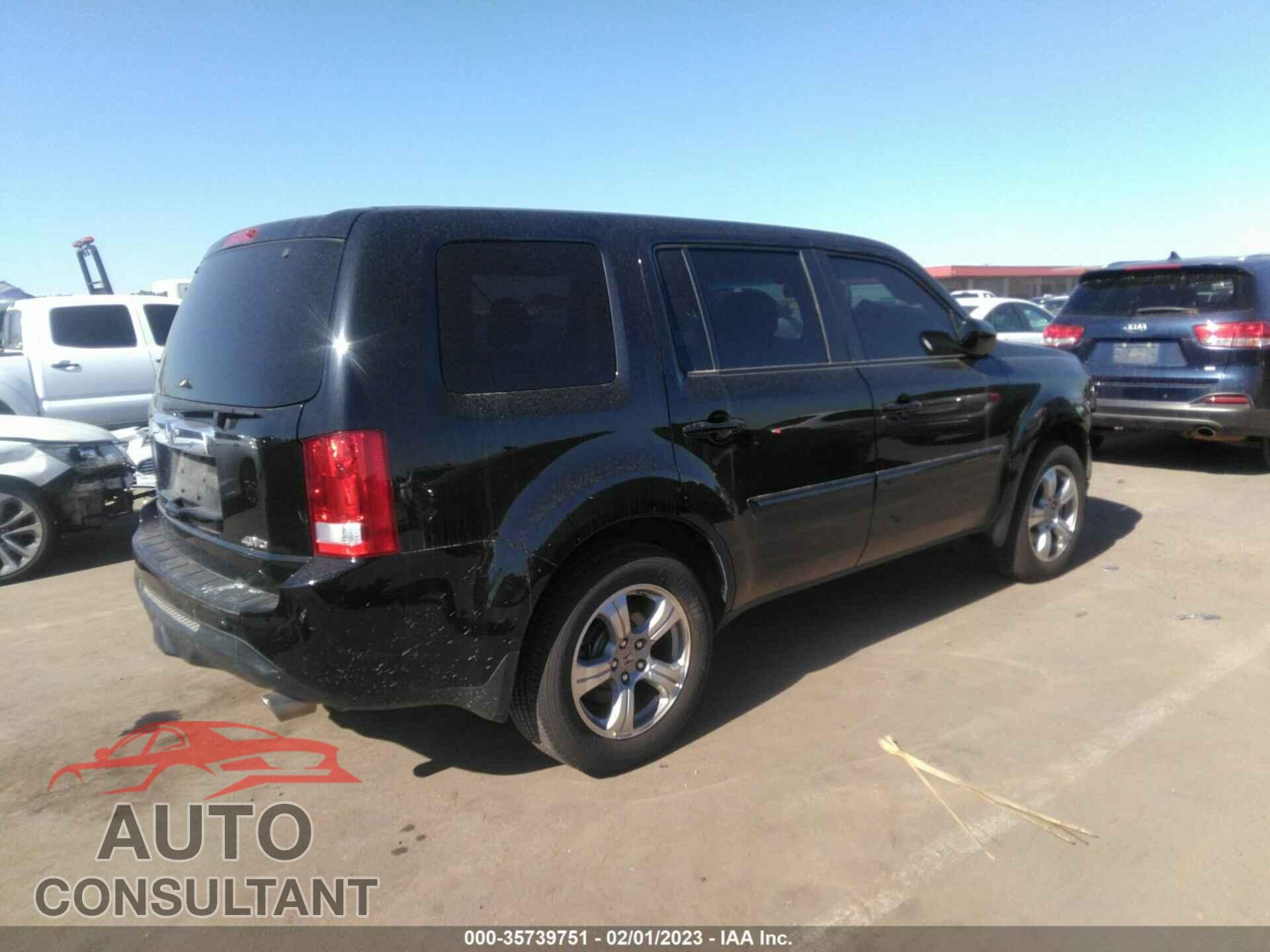 HONDA PILOT 2015 - 5FNYF4H57FB054561