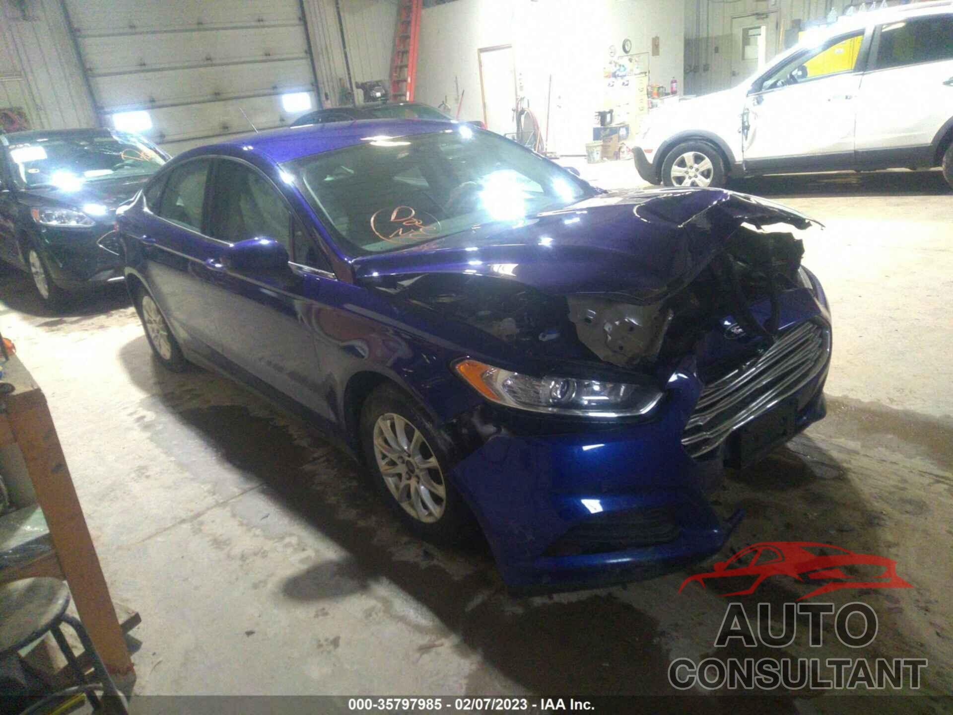 FORD FUSION 2016 - 3FA6P0G7XGR222795
