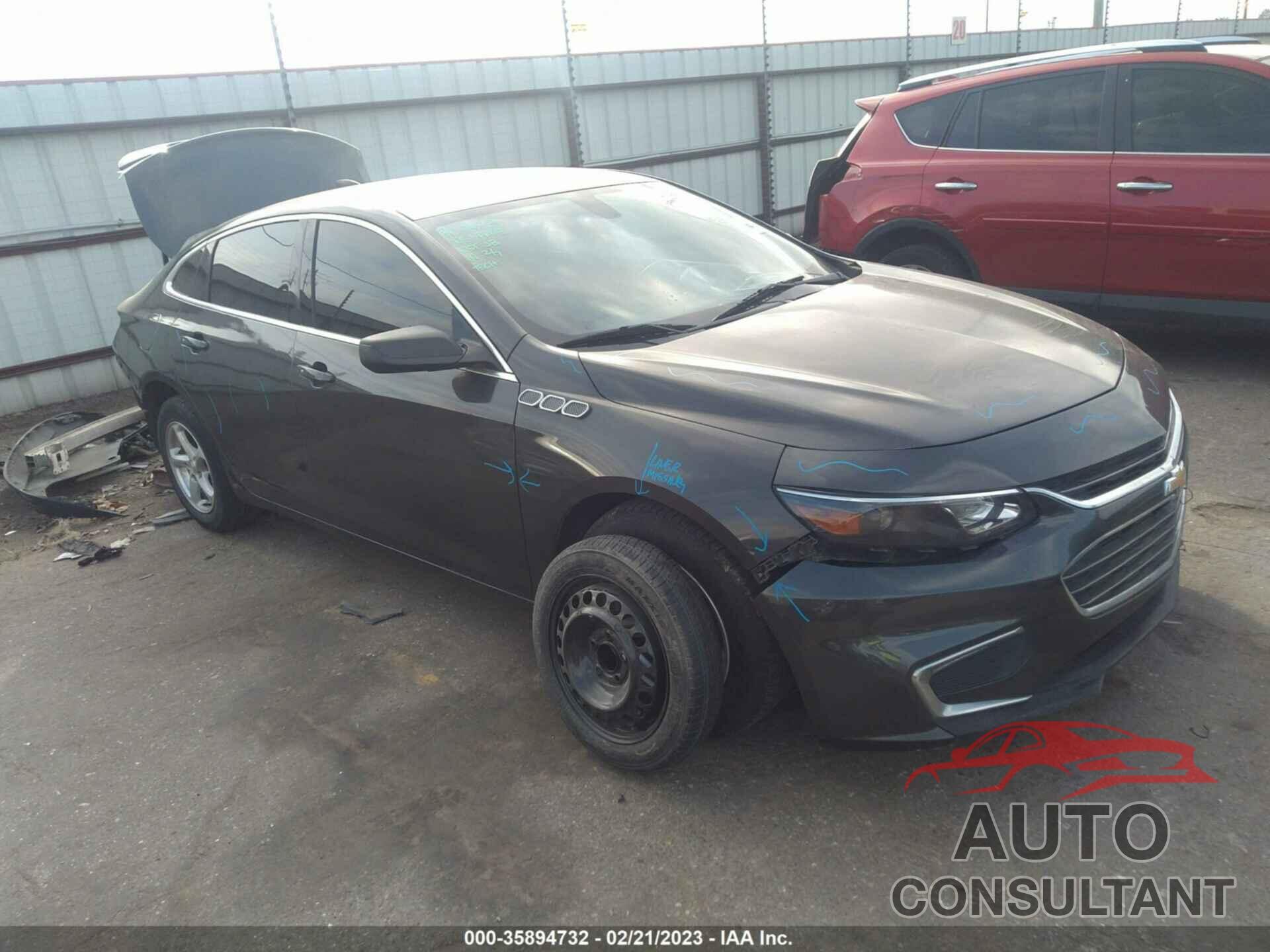 CHEVROLET MALIBU 2017 - 1G1ZB5ST4HF213587