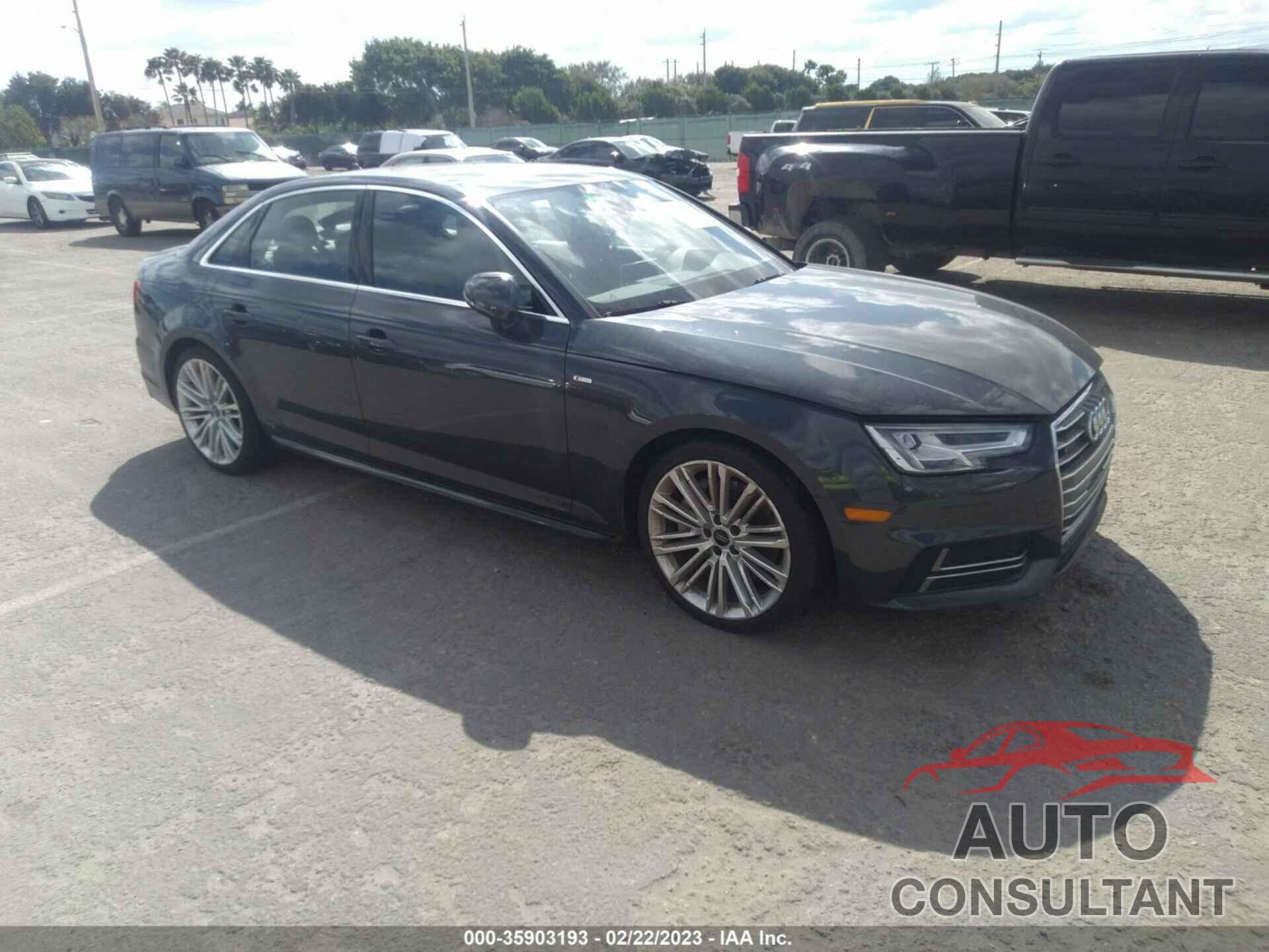 AUDI A4 2017 - WAUENAF47HN071361