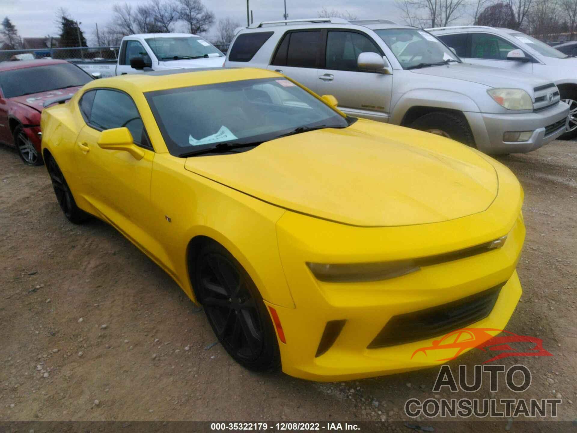 CHEVROLET CAMARO 2016 - 1G1FD1RS3G0141902