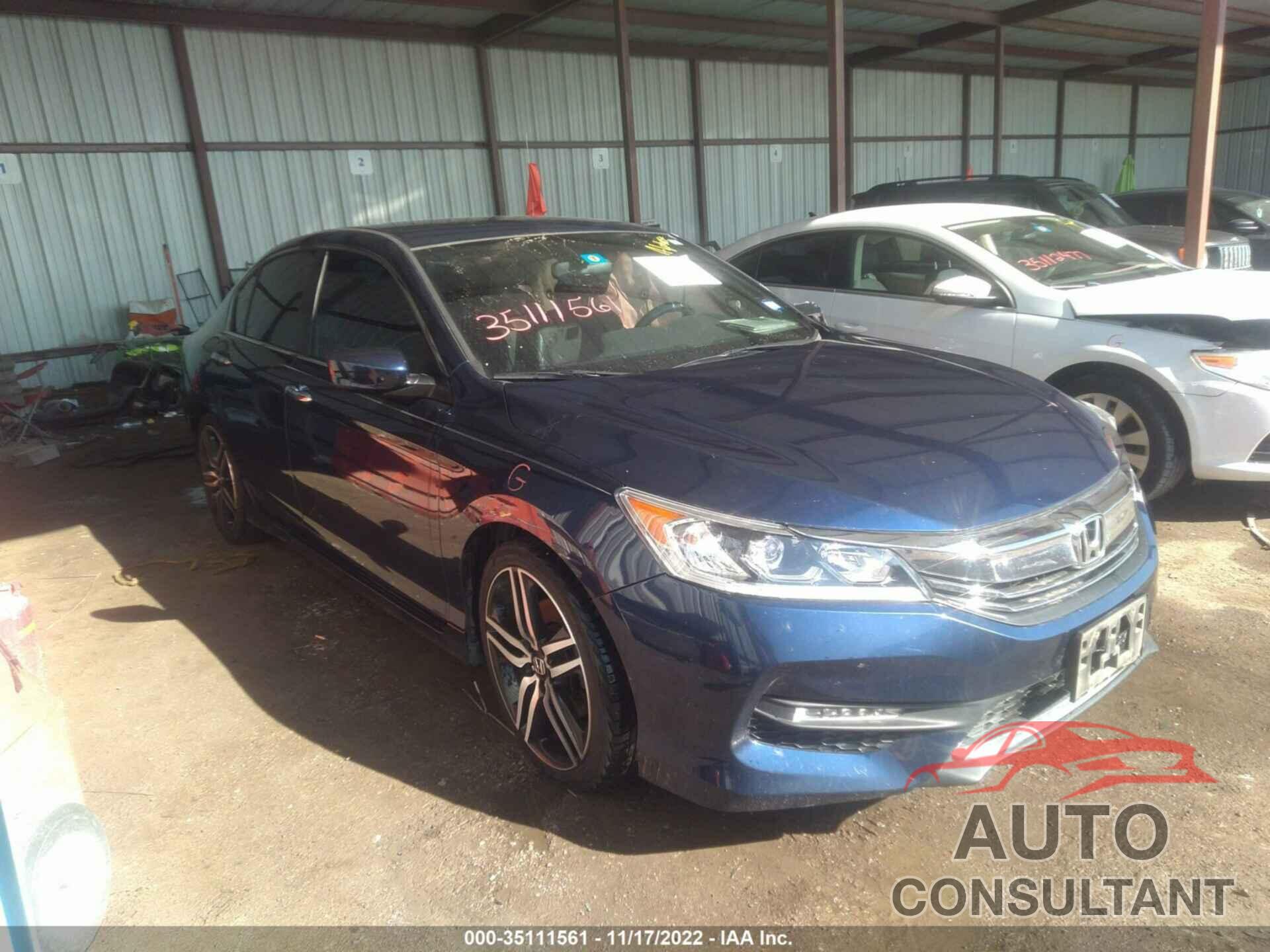 HONDA ACCORD SEDAN 2016 - 1HGCR2F55GA029579