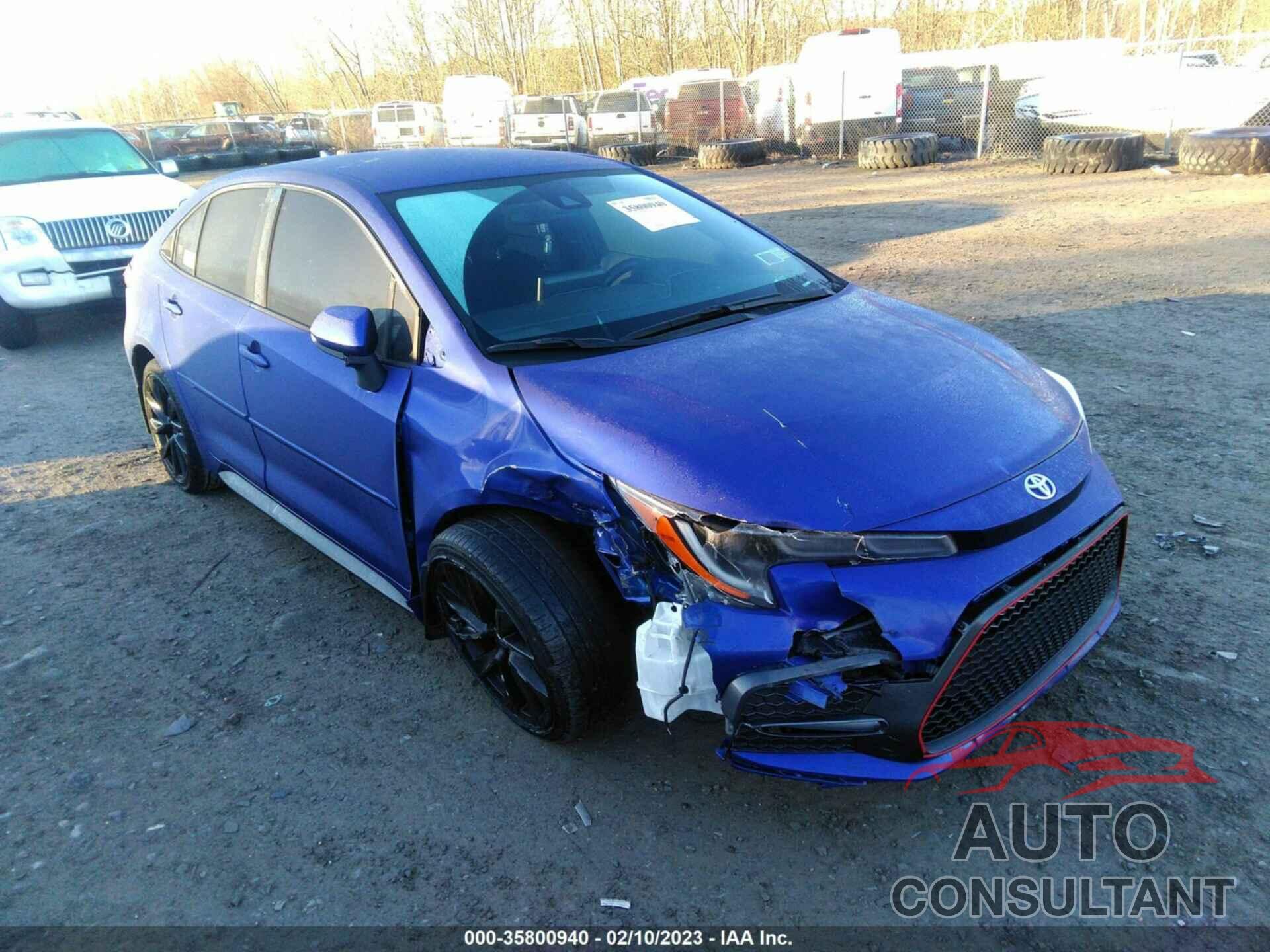 TOYOTA COROLLA 2021 - JTDS4MCEXMJ076109