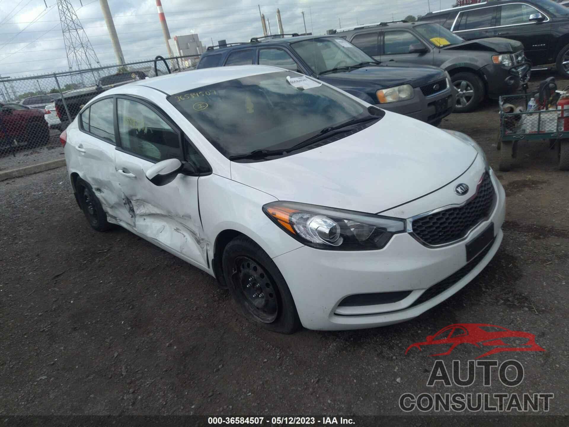 KIA FORTE 2016 - KNAFK4A65G5486975