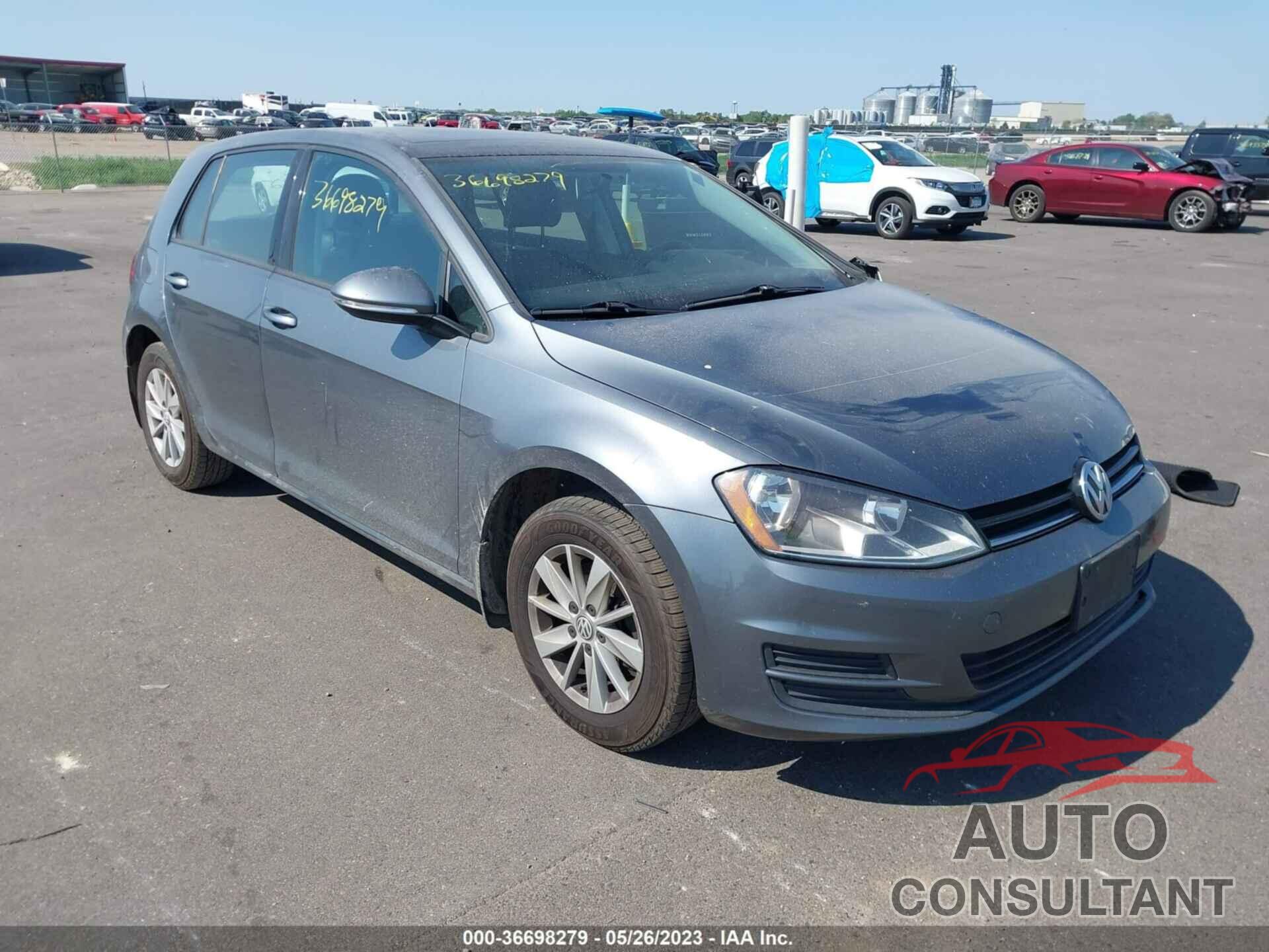 VOLKSWAGEN GOLF 2015 - 3VW217AU3FM045033