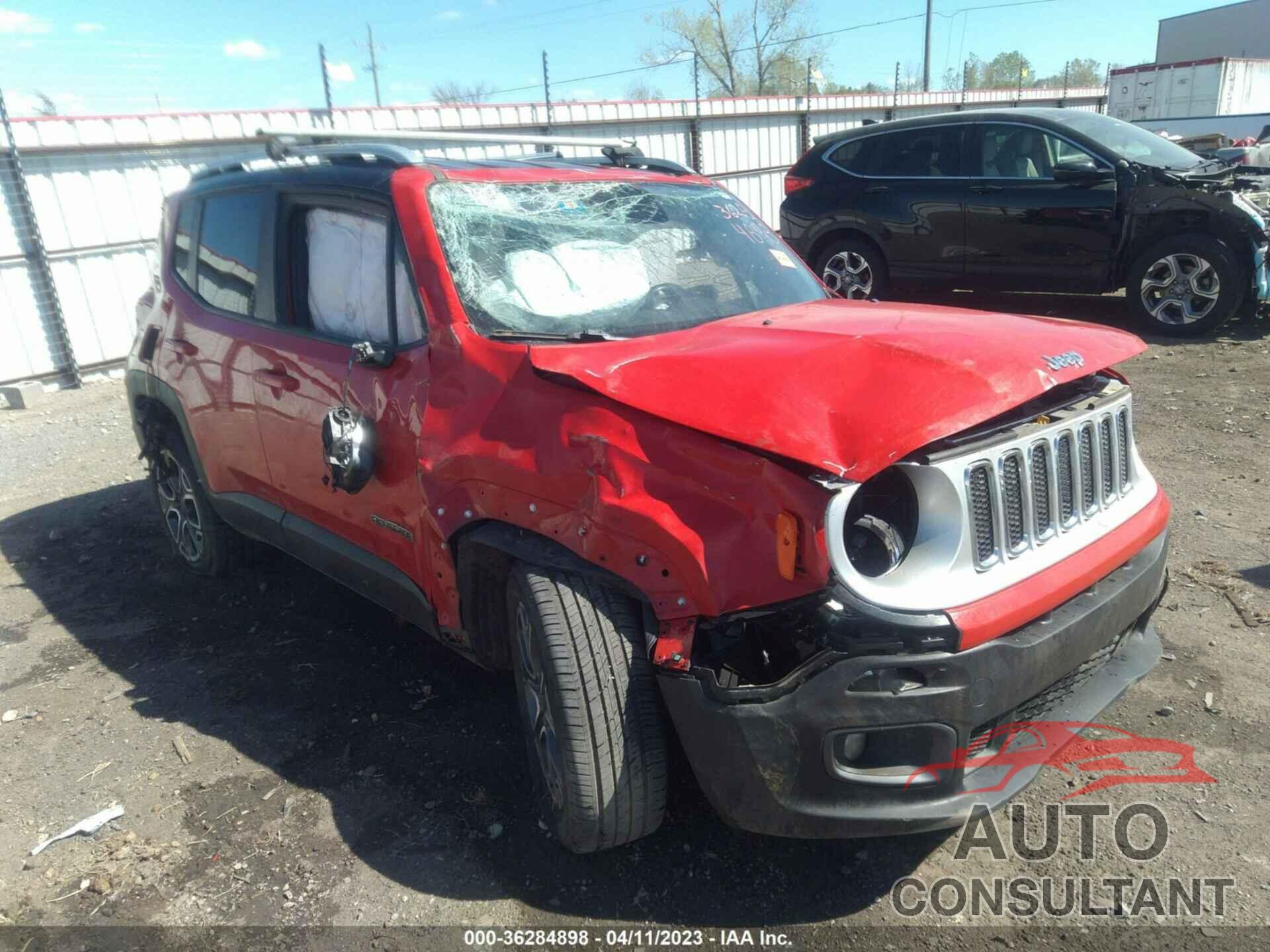 JEEP RENEGADE 2016 - ZACCJADT2GPC93893