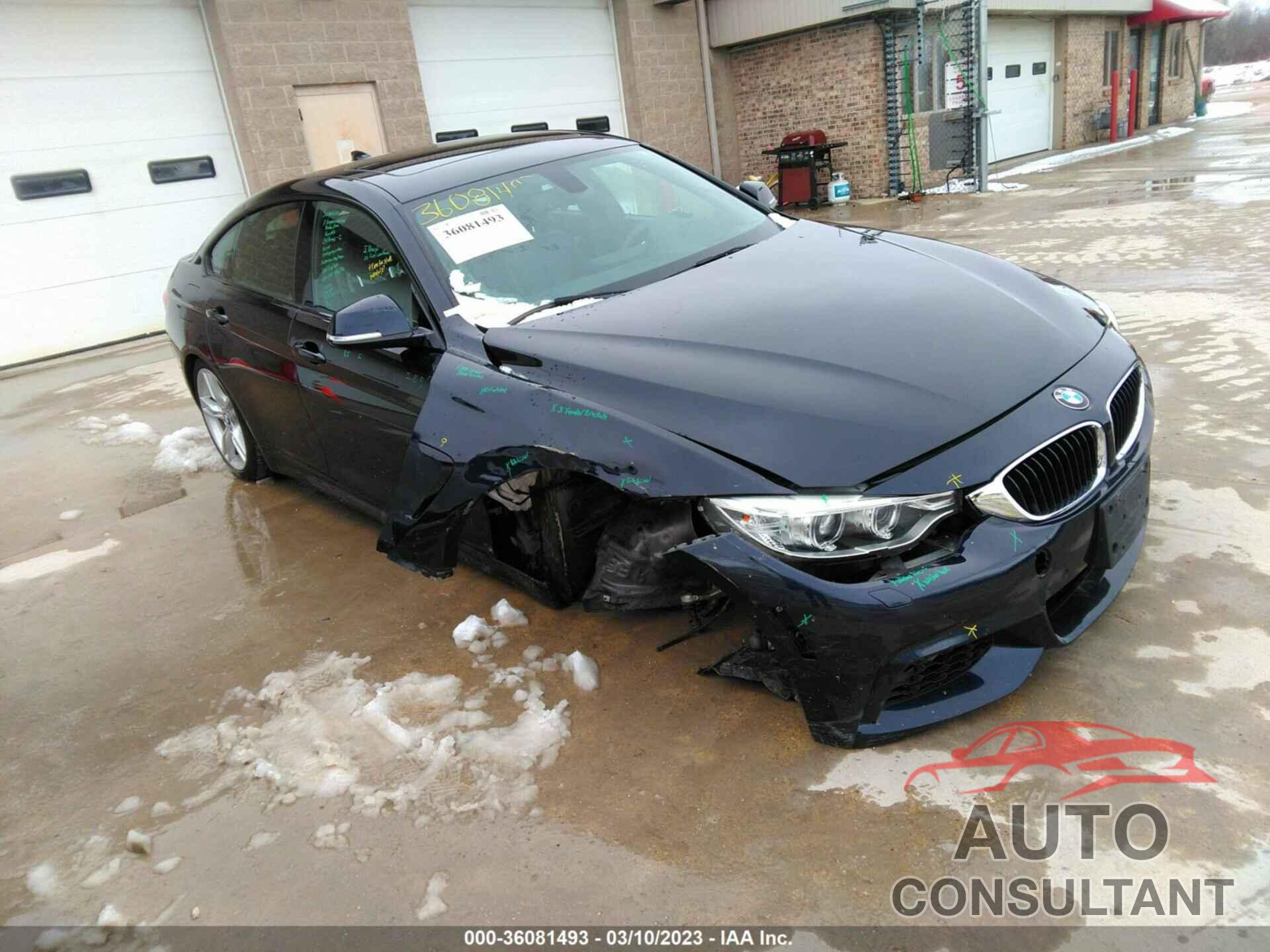 BMW 4 SERIES 2015 - WBA4A7C54FD415870