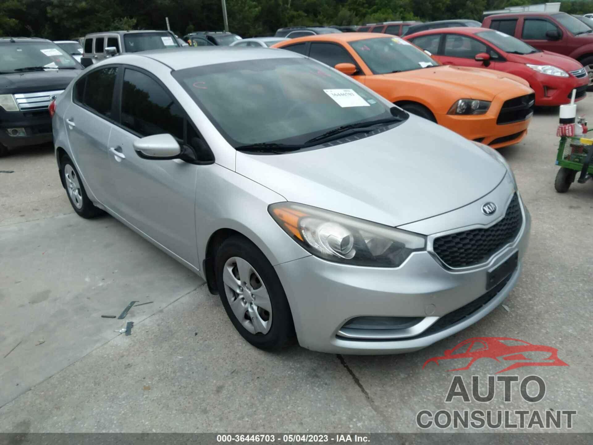 KIA FORTE 2015 - KNAFK4A68F5284808