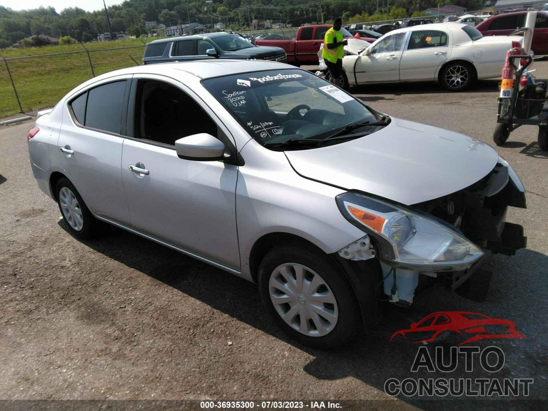 NISSAN VERSA 2018 - 3N1CN7AP9JK436362