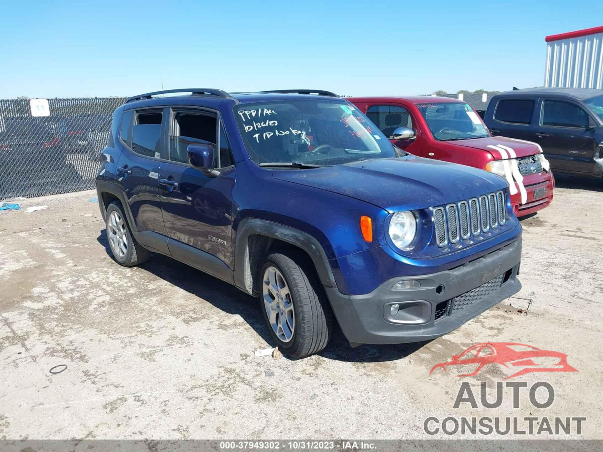 JEEP RENEGADE 2018 - ZACCJABB5JPH07895