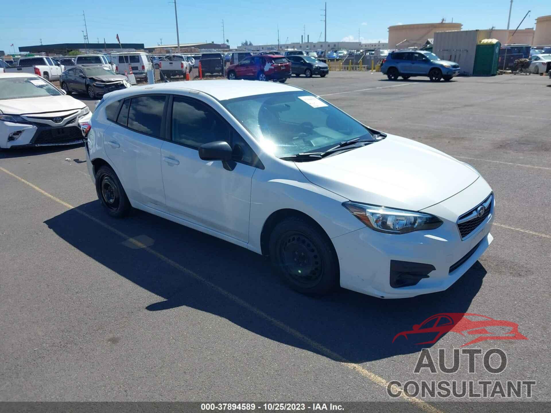 SUBARU IMPREZA 2018 - 4S3GTAA65J1714636