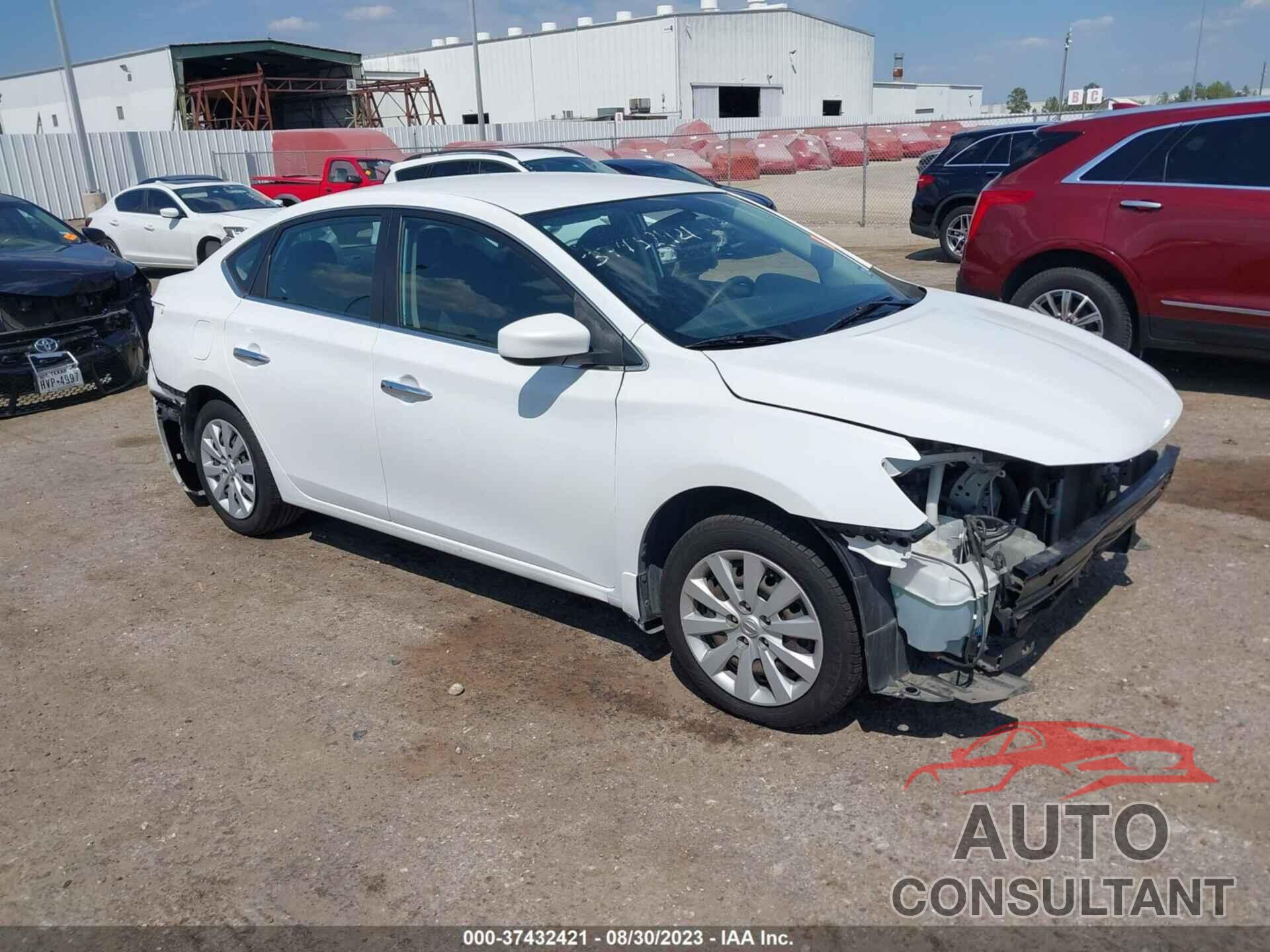 NISSAN SENTRA 2016 - 3N1AB7AP5GY266281