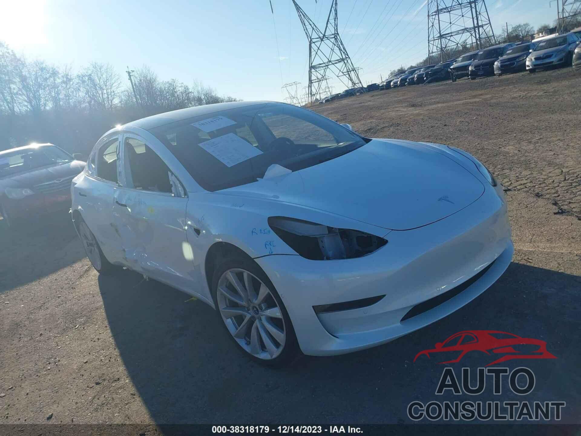TESLA MODEL 3 2020 - 5YJ3E1EA6LF709219