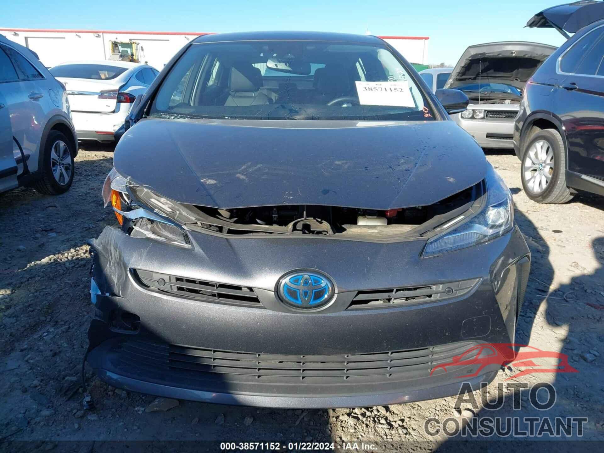 TOYOTA PRIUS 2019 - JTDKARFU9K3093042