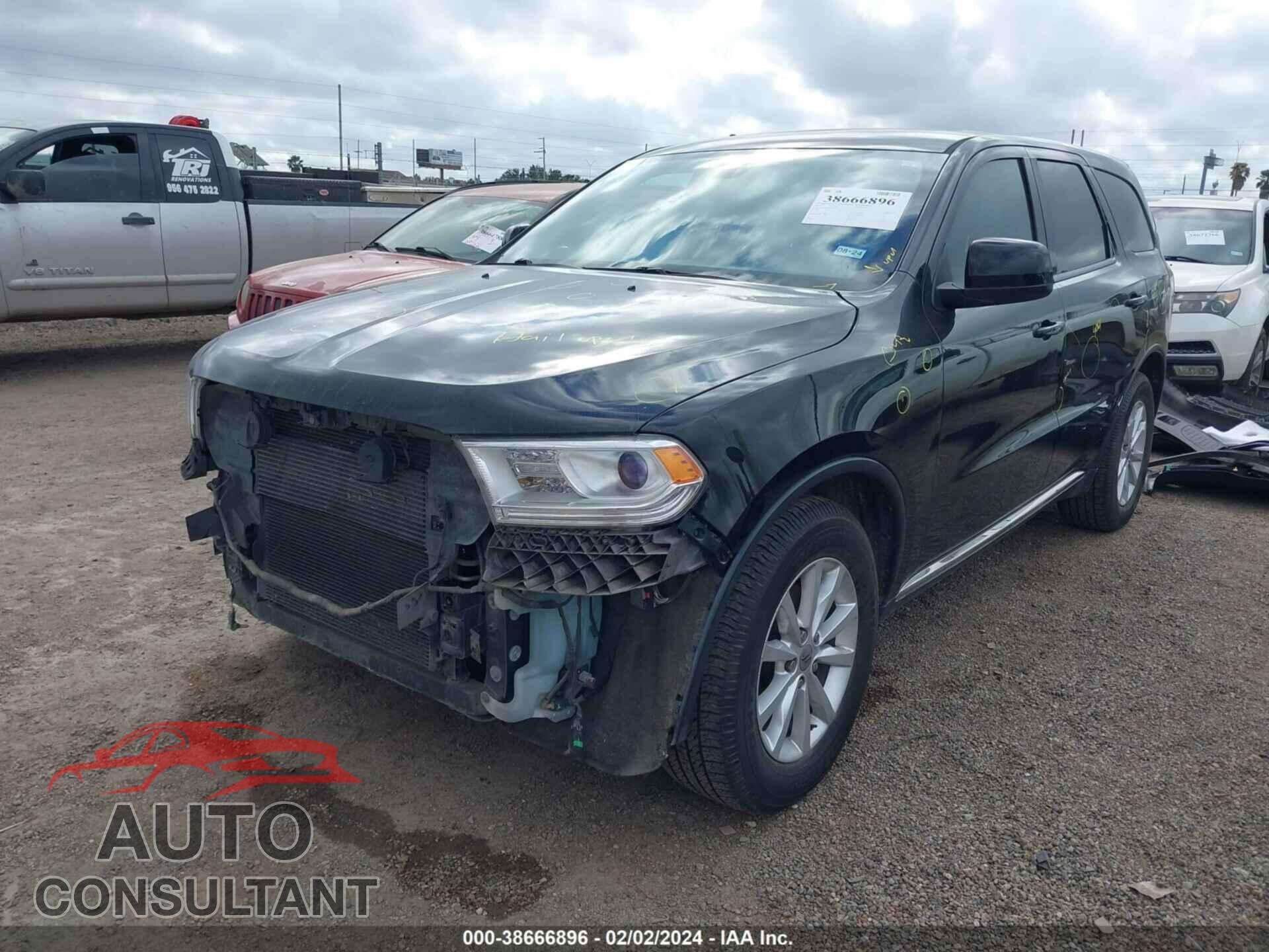 DODGE DURANGO 2019 - 1C4RDHAG2KC659222