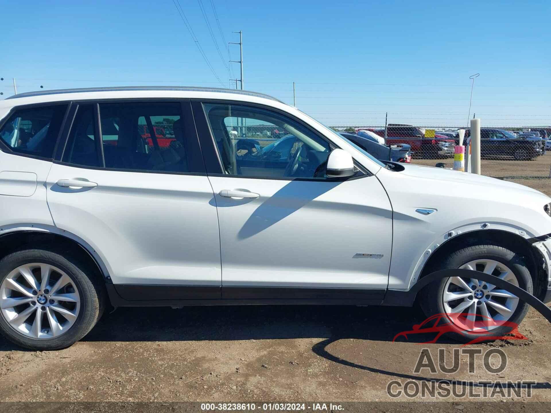 BMW X3 2017 - 5UXWZ7C36H0V89967