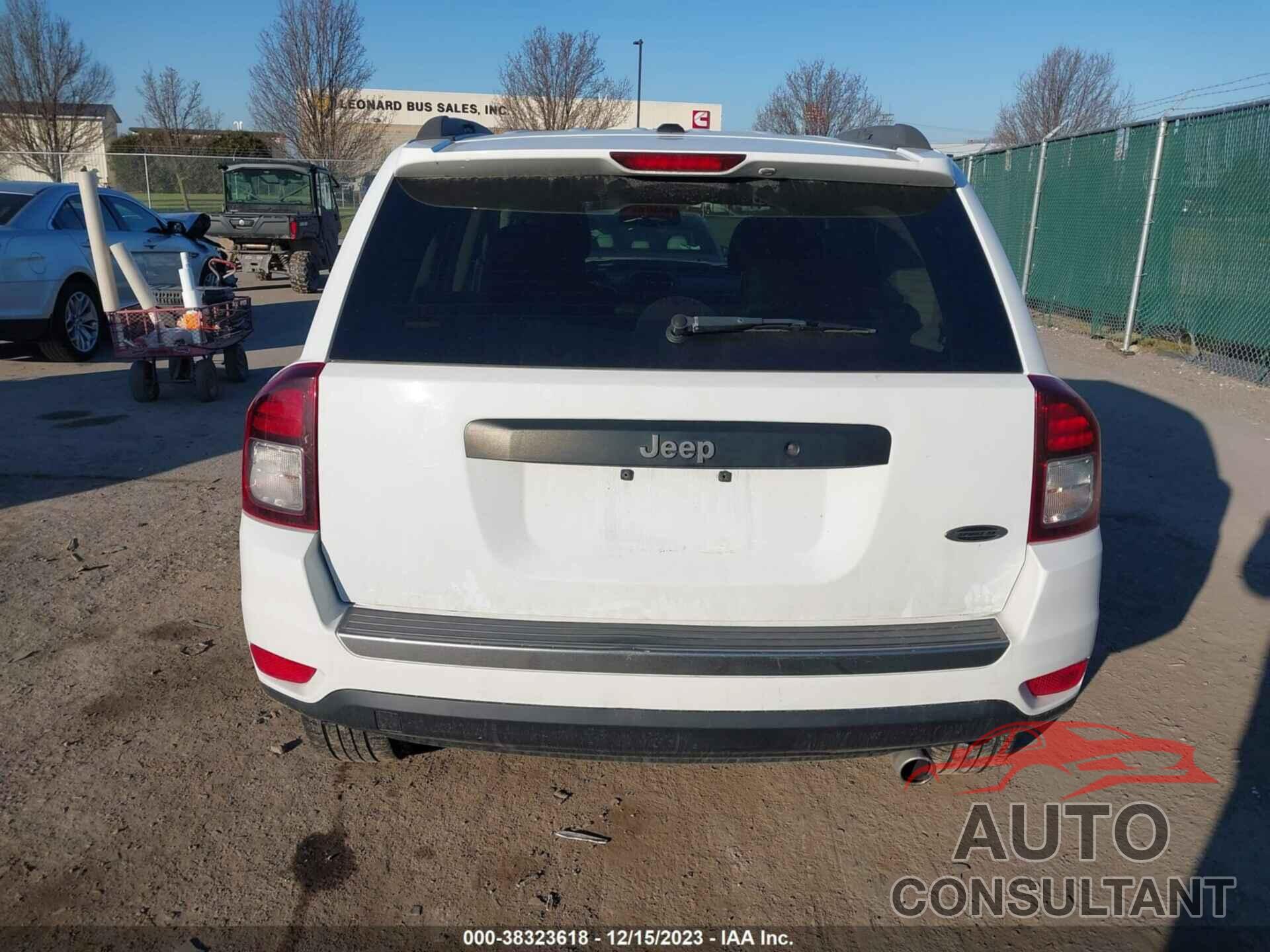 JEEP COMPASS 2017 - 1C4NJCBAXHD173846