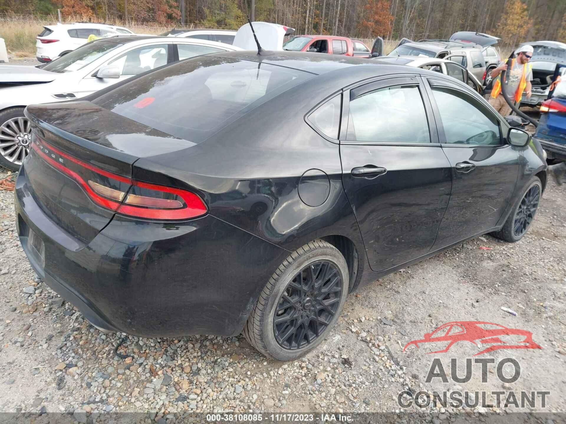 DODGE DART 2015 - 1C3CDFBB4FD224459