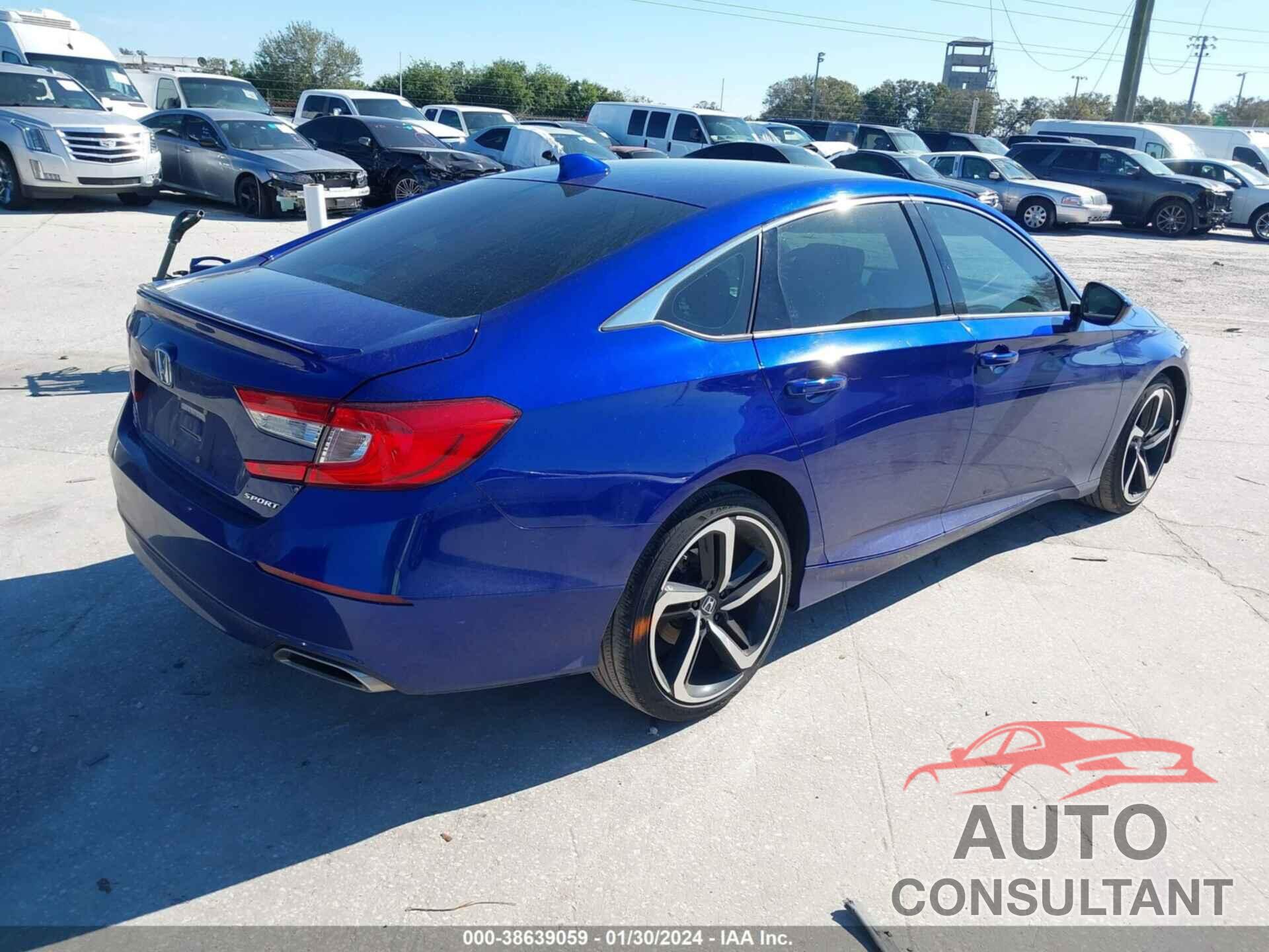 HONDA ACCORD 2018 - 1HGCV1F39JA021125