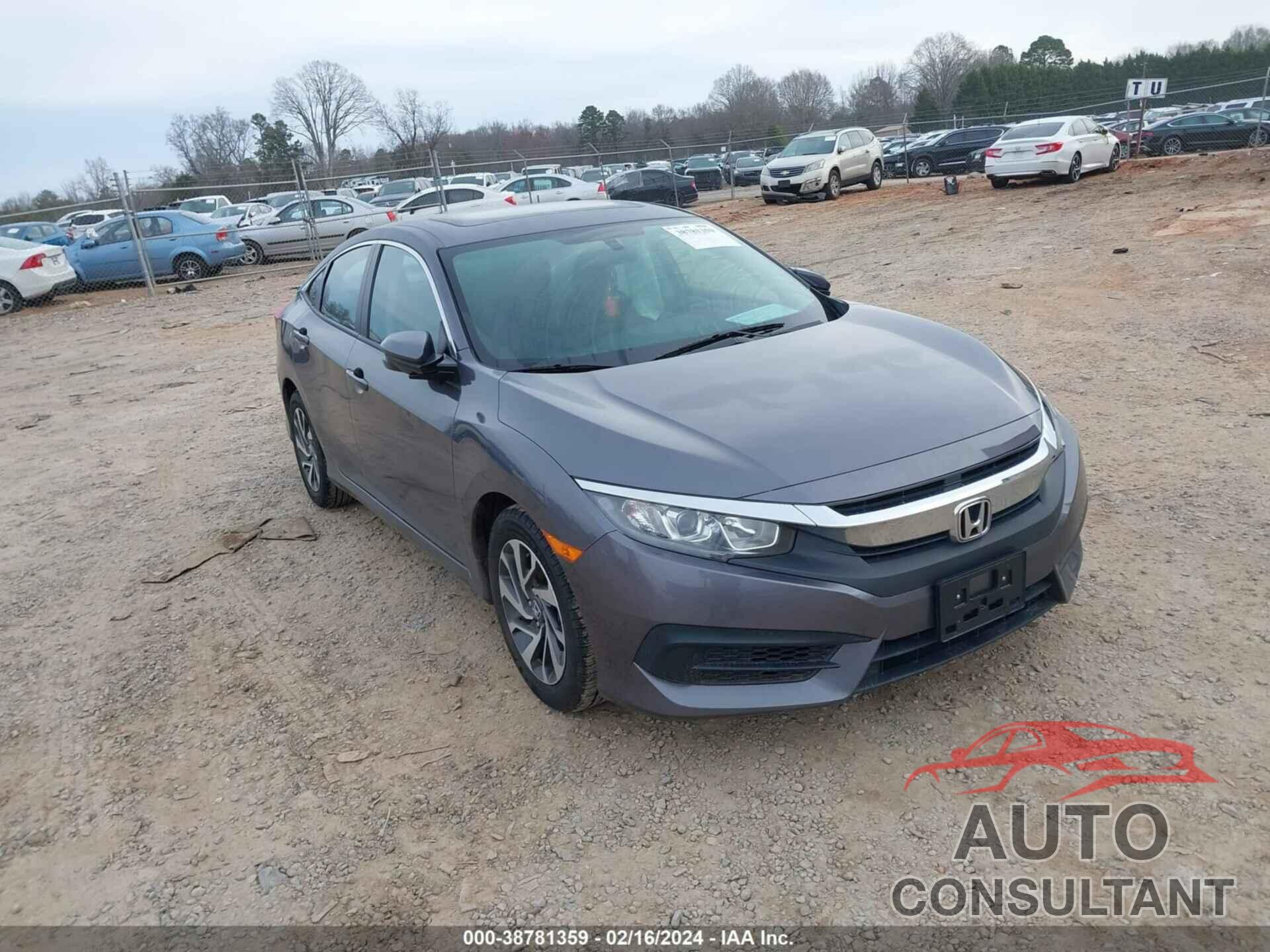 HONDA CIVIC 2017 - 19XFC2F70HE214930