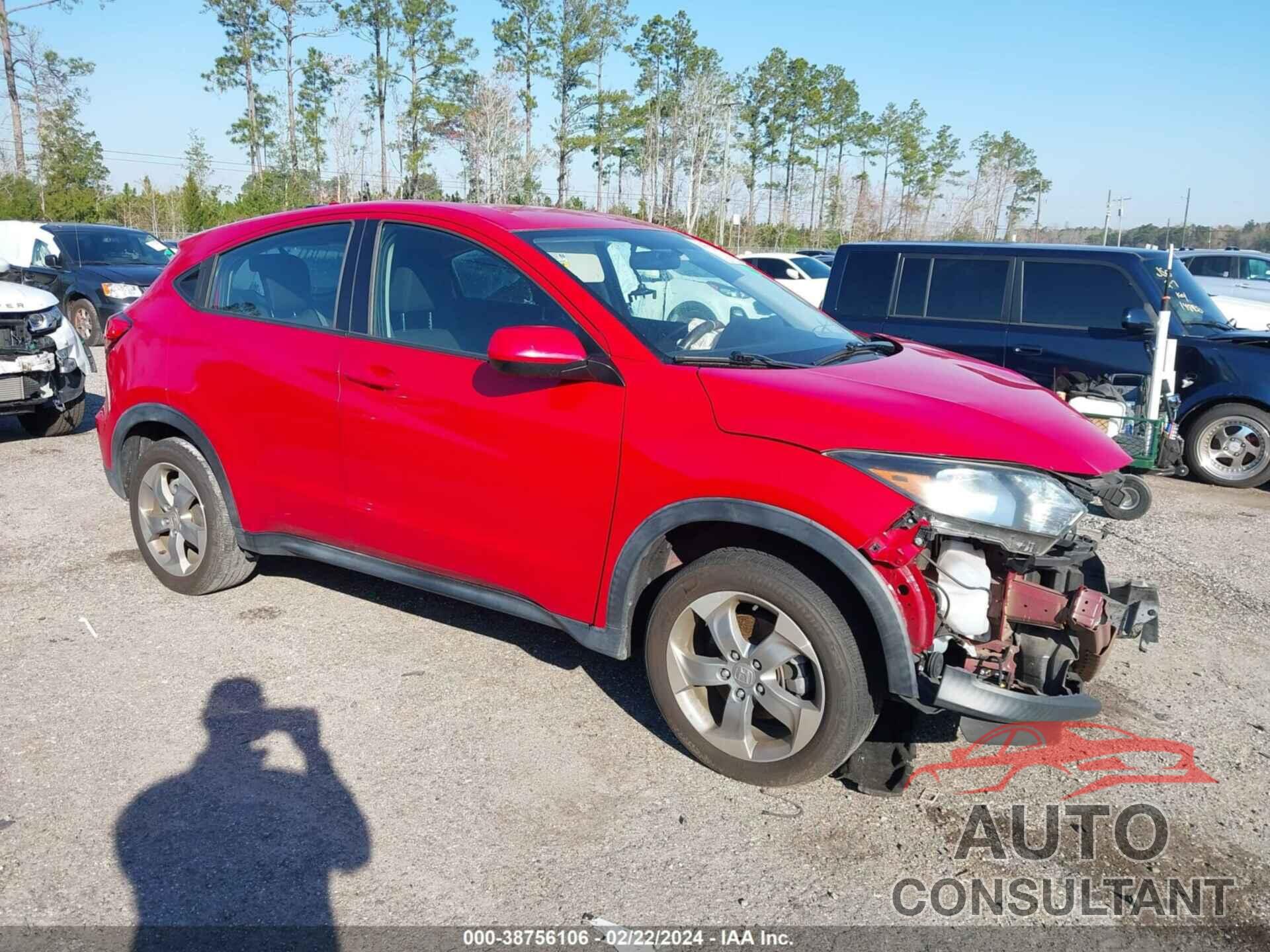 HONDA HR-V 2017 - 3CZRU6H38HM715320