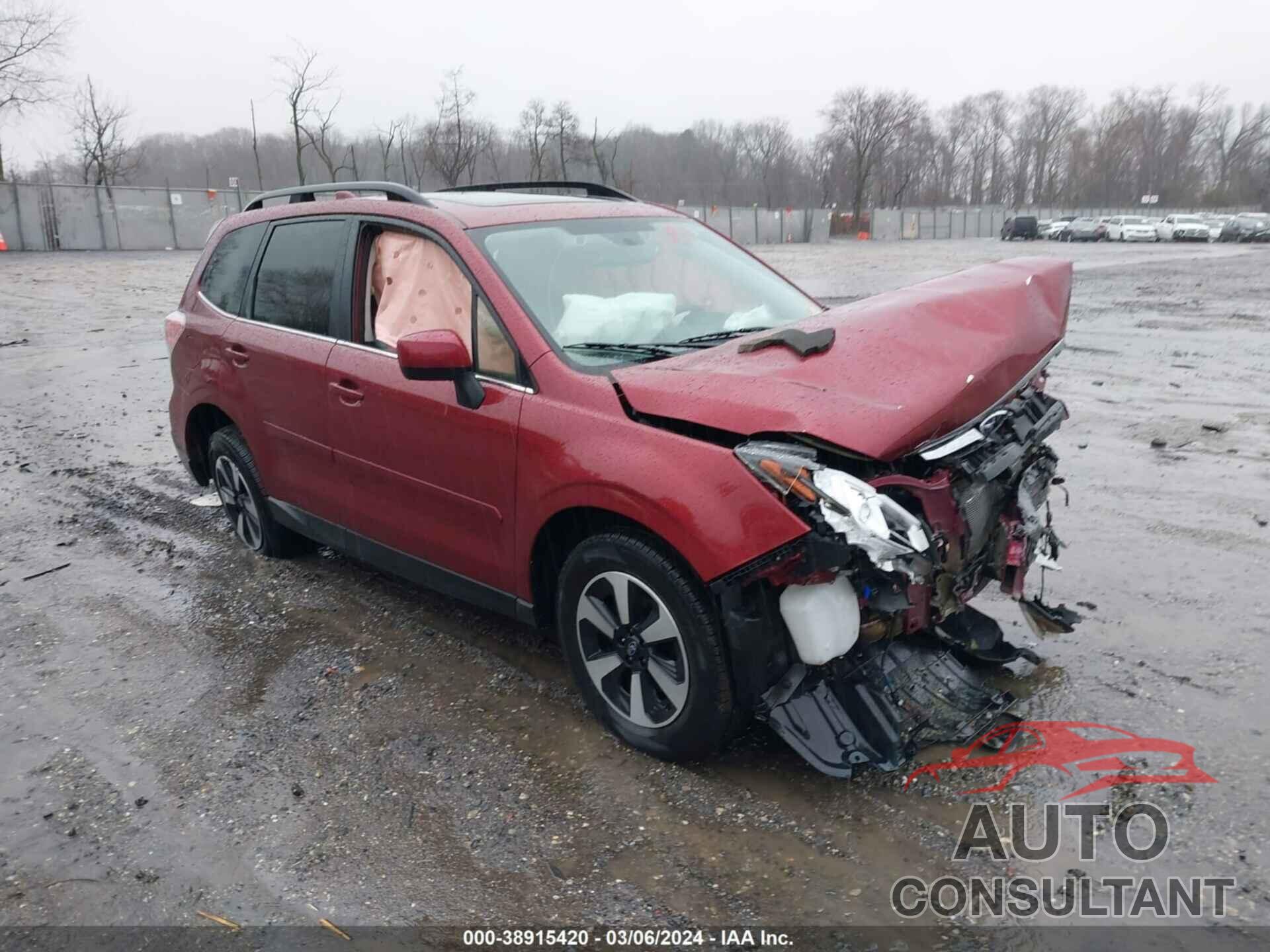 SUBARU FORESTER 2017 - JF2SJARC4HH547828