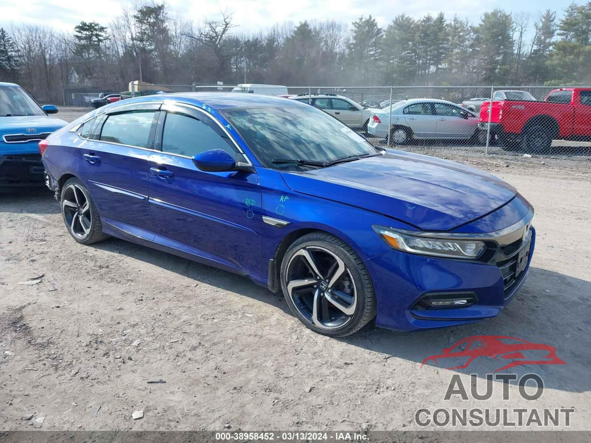 HONDA ACCORD 2019 - 1HGCV1F37KA032710