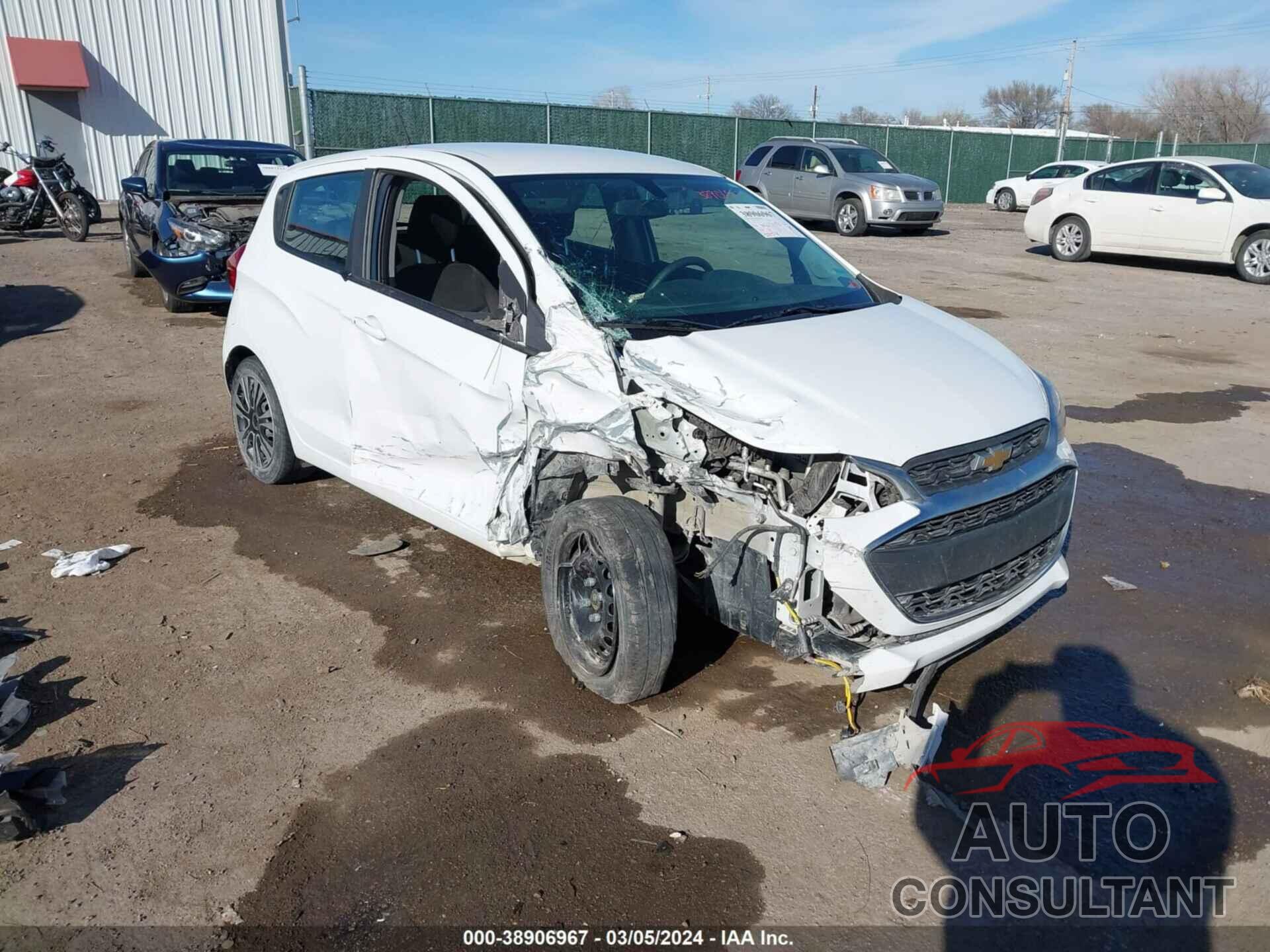 CHEVROLET SPARK 2019 - KL8CA6SA3KC756693