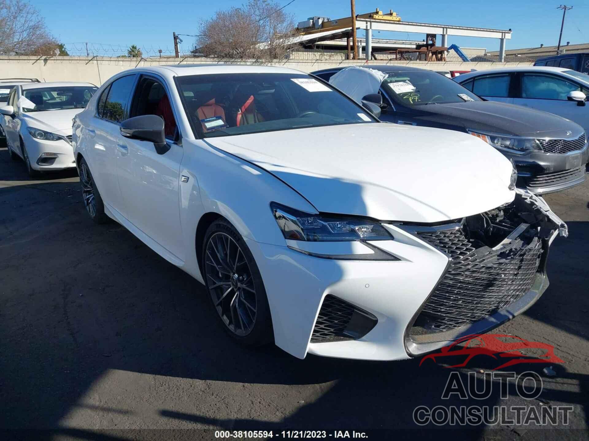 LEXUS GS F 2016 - JTHBP1BL3GA000255