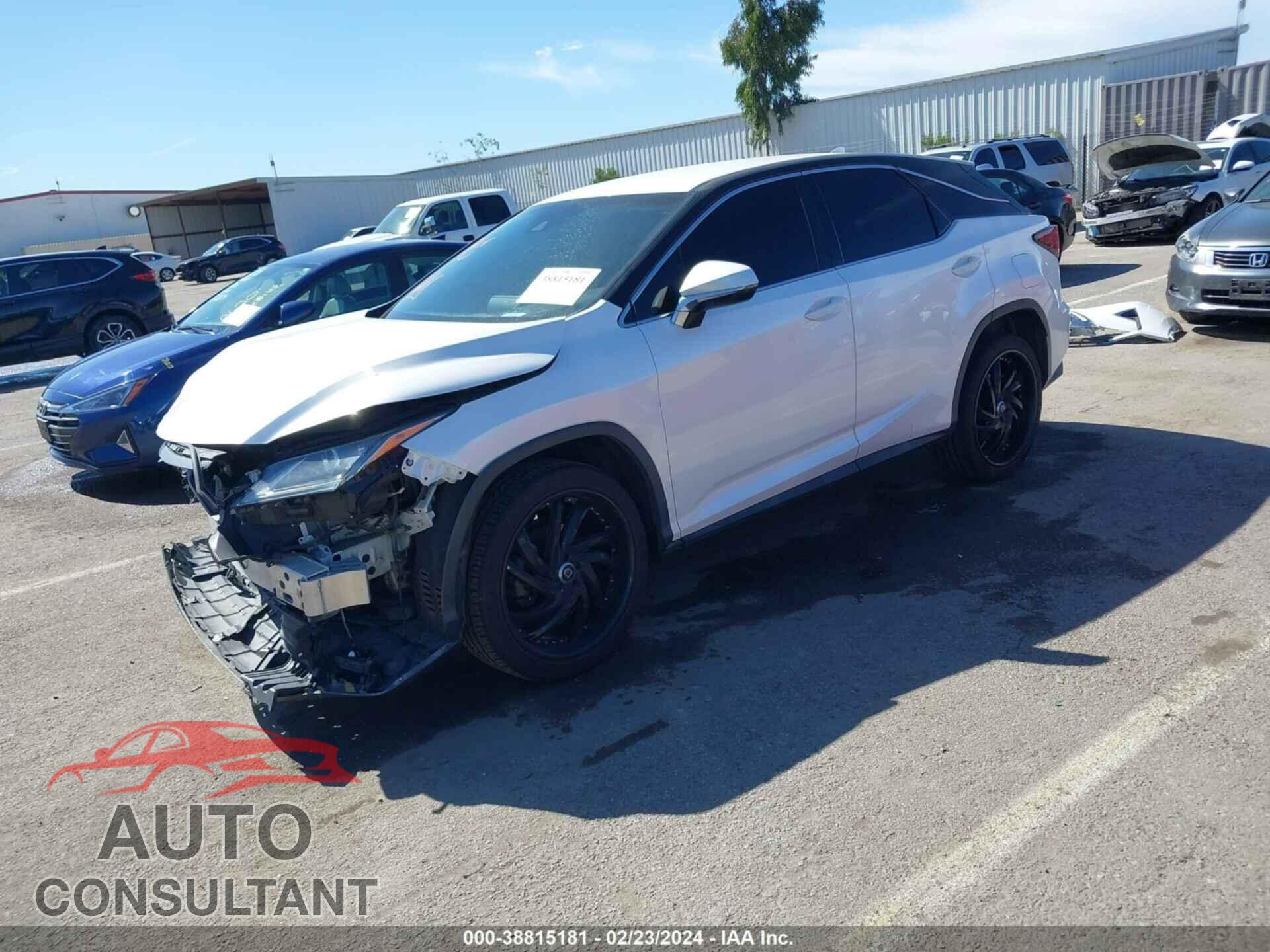 LEXUS RX 2017 - 2T2ZZMCA0HC046319