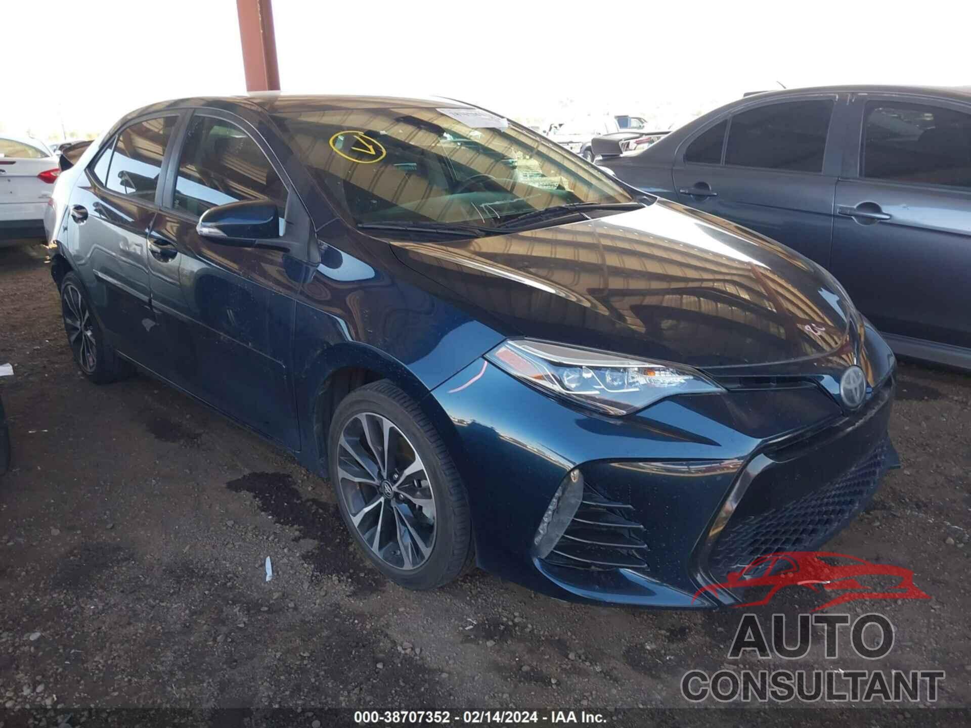TOYOTA COROLLA 2017 - 2T1BURHEXHC858062