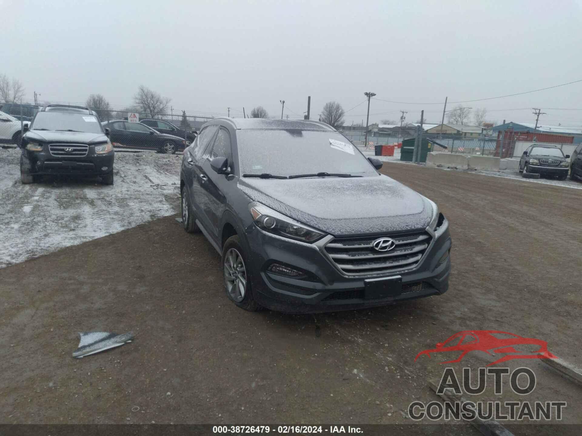 HYUNDAI TUCSON 2017 - KM8J33A48HU507453