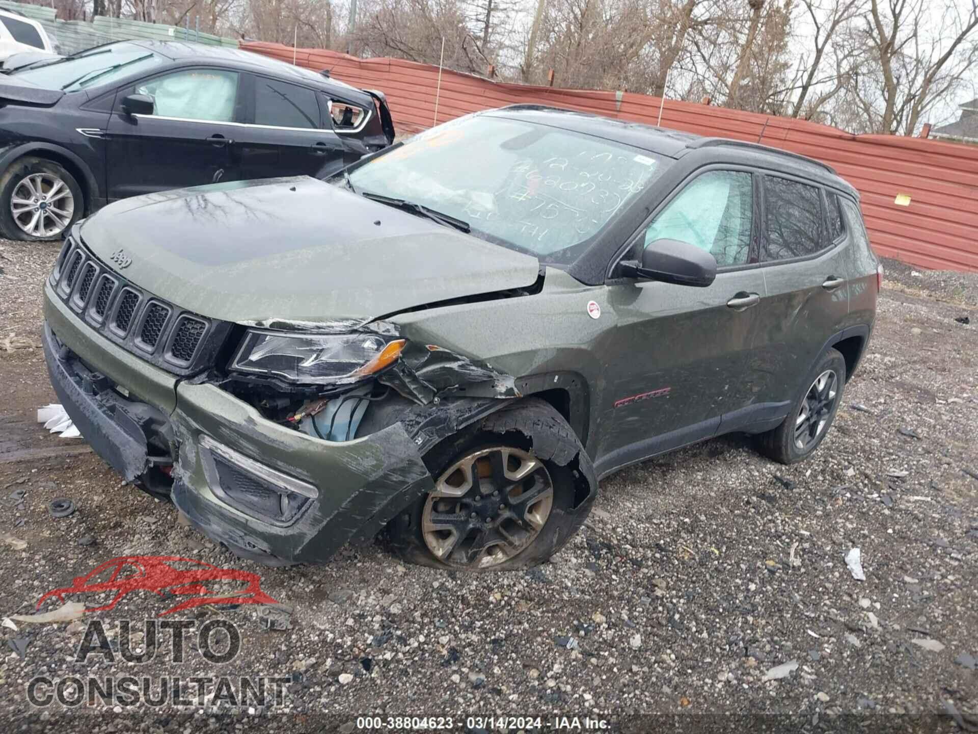 JEEP COMPASS 2017 - 3C4NJDDB2HT597575