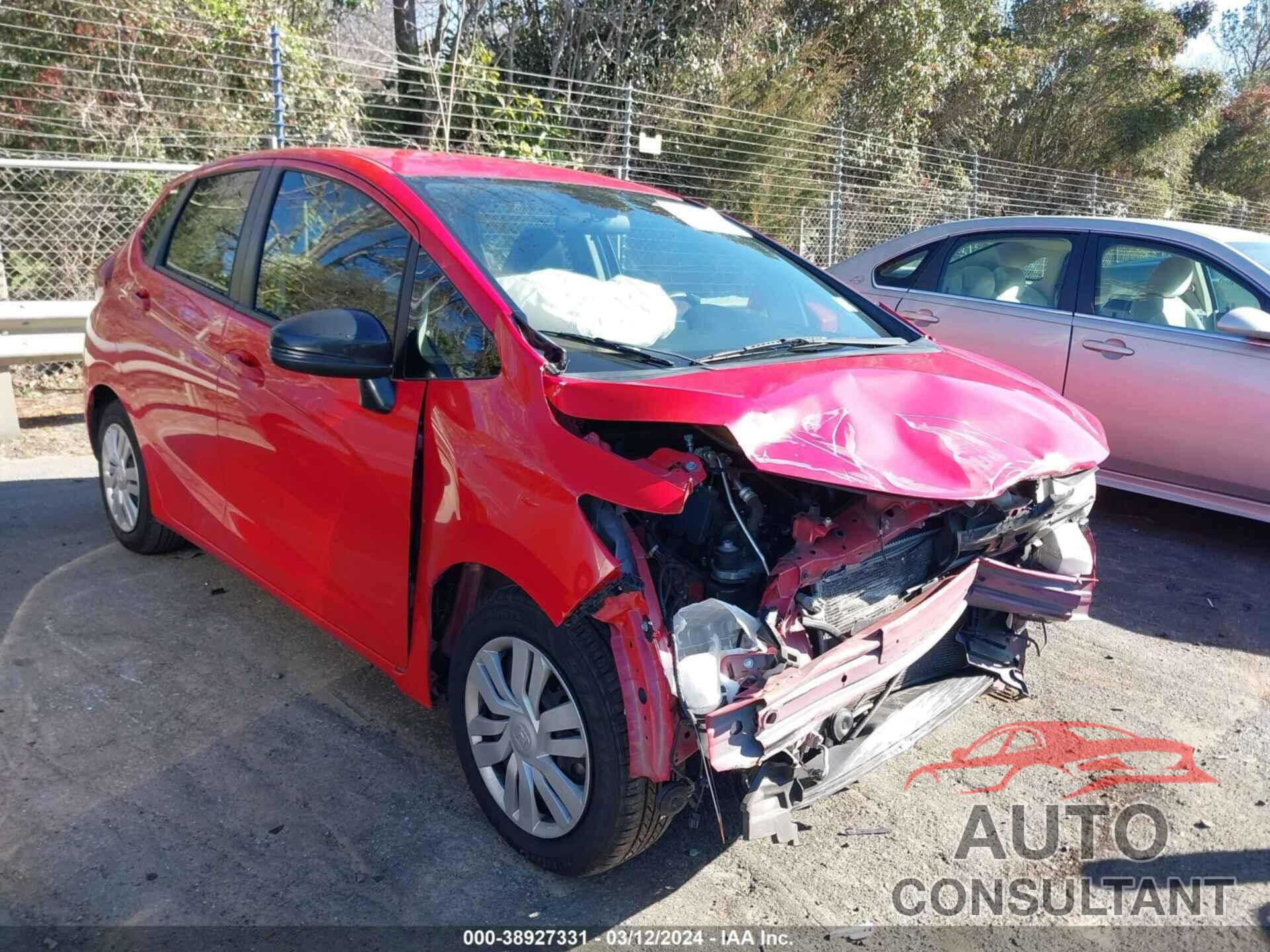 HONDA FIT 2016 - JHMGK5H55GX036966