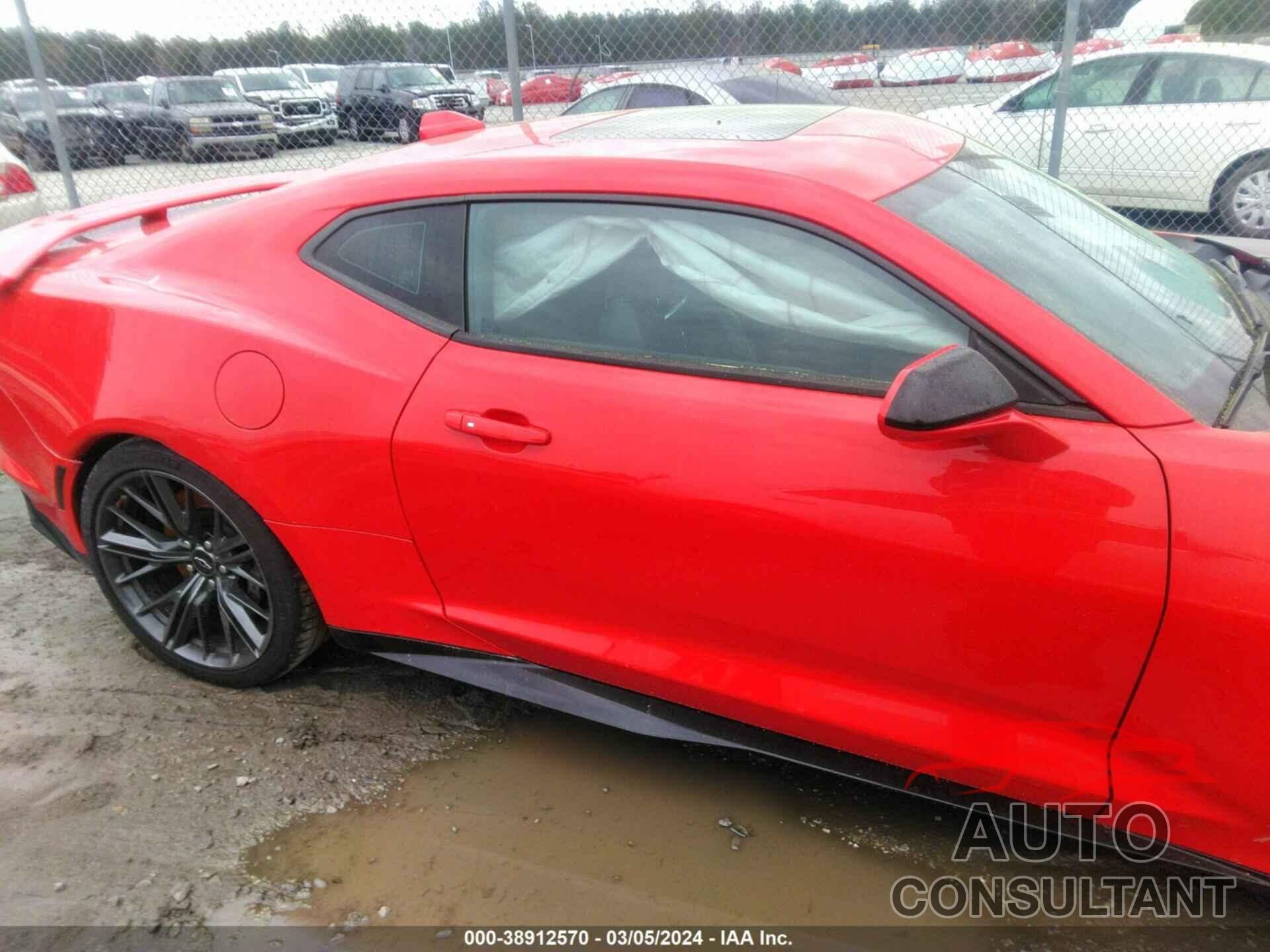 CHEVROLET CAMARO 2021 - 1G1FK1R63M0105261