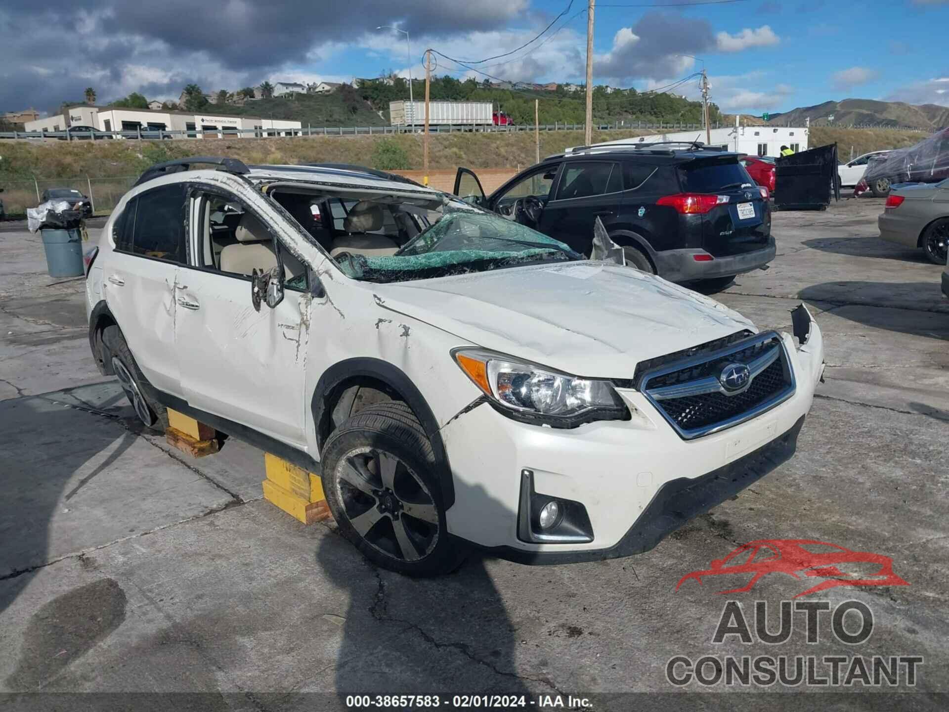 SUBARU CROSSTREK HYBRID 2016 - JF2GPBLC9GH273639