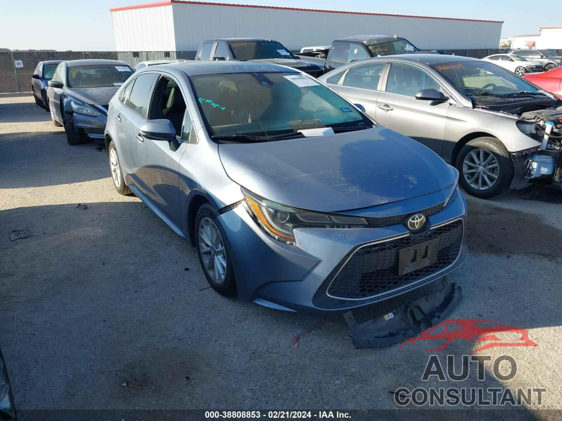 TOYOTA COROLLA 2020 - JTDFPRAEXLJ019691