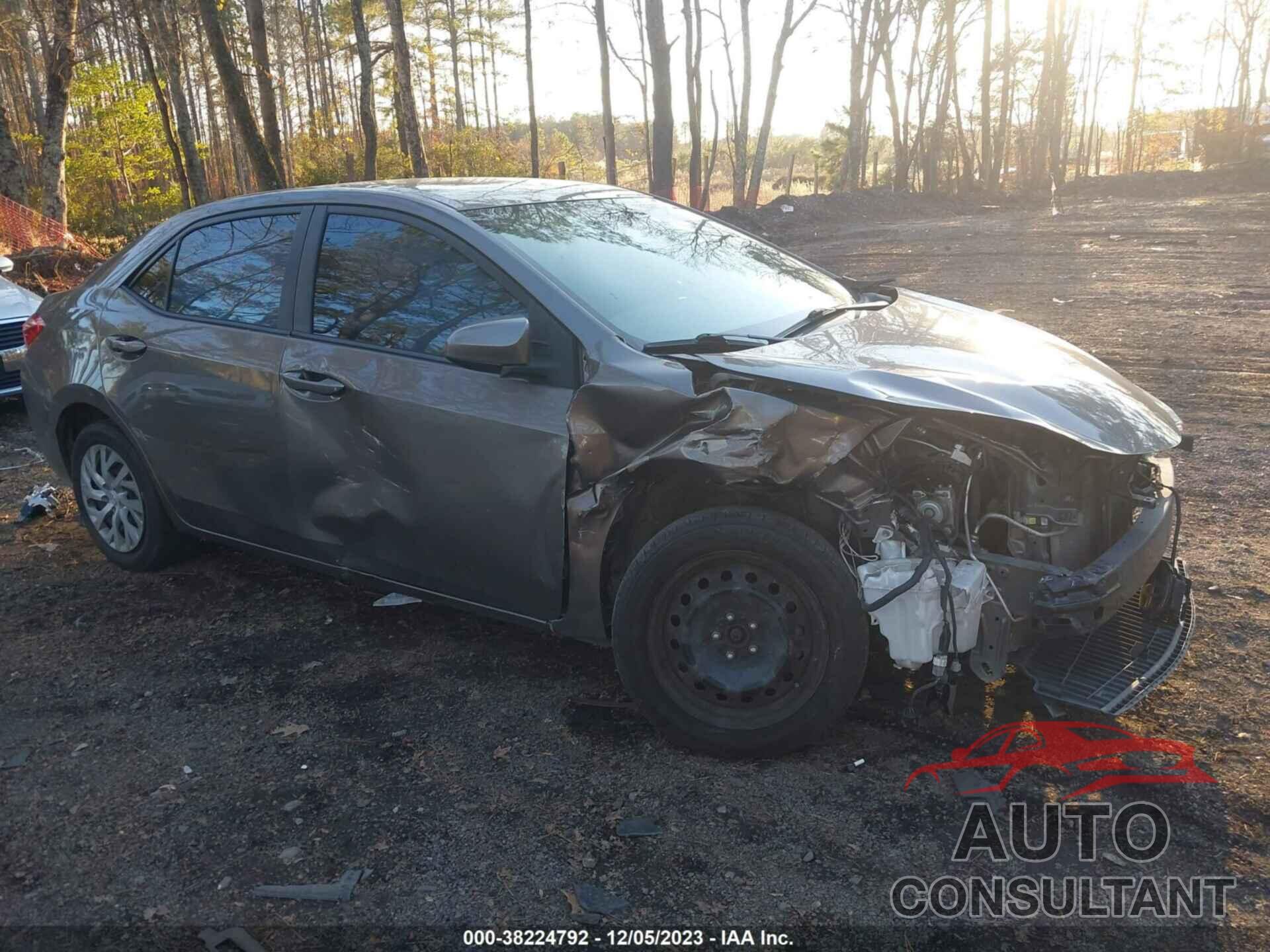 TOYOTA COROLLA 2017 - 2T1BURHE0HC830013