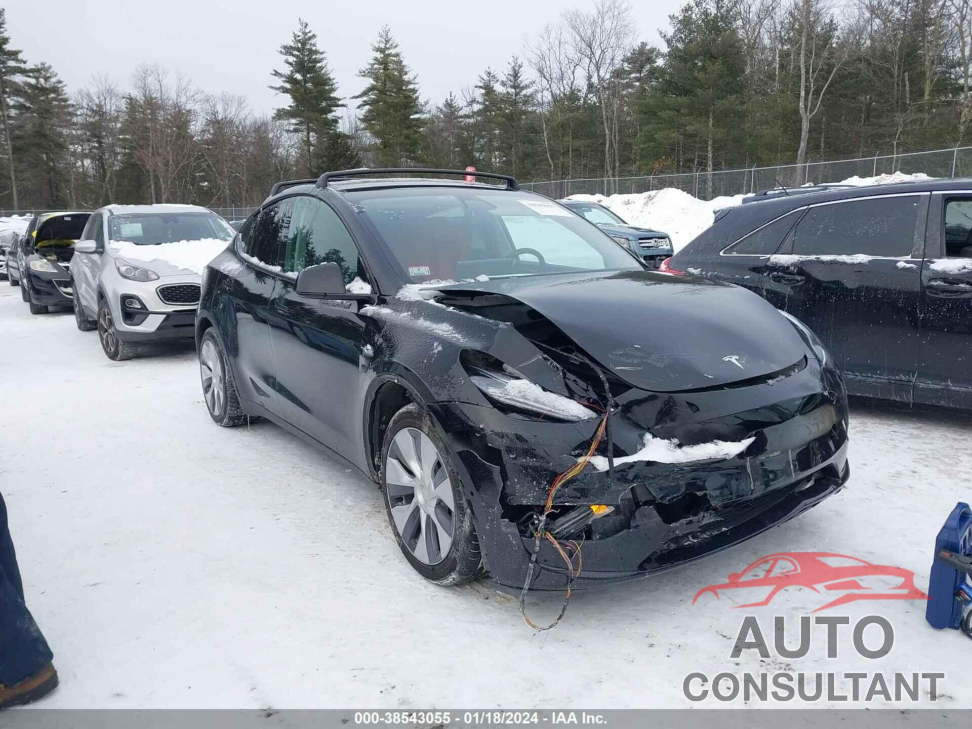 TESLA MODEL Y 2021 - 5YJYGDEE1MF067451