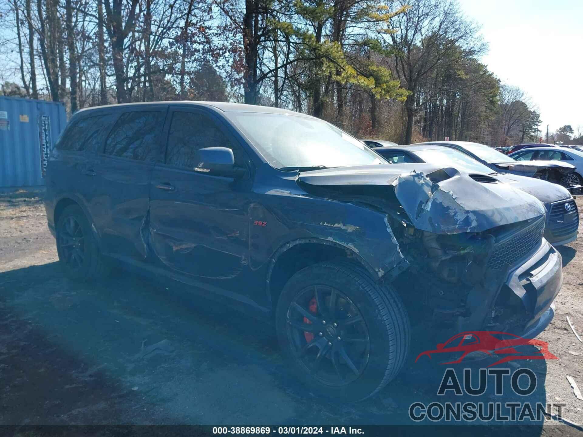 DODGE DURANGO 2020 - 1C4SDJGJ6LC412539