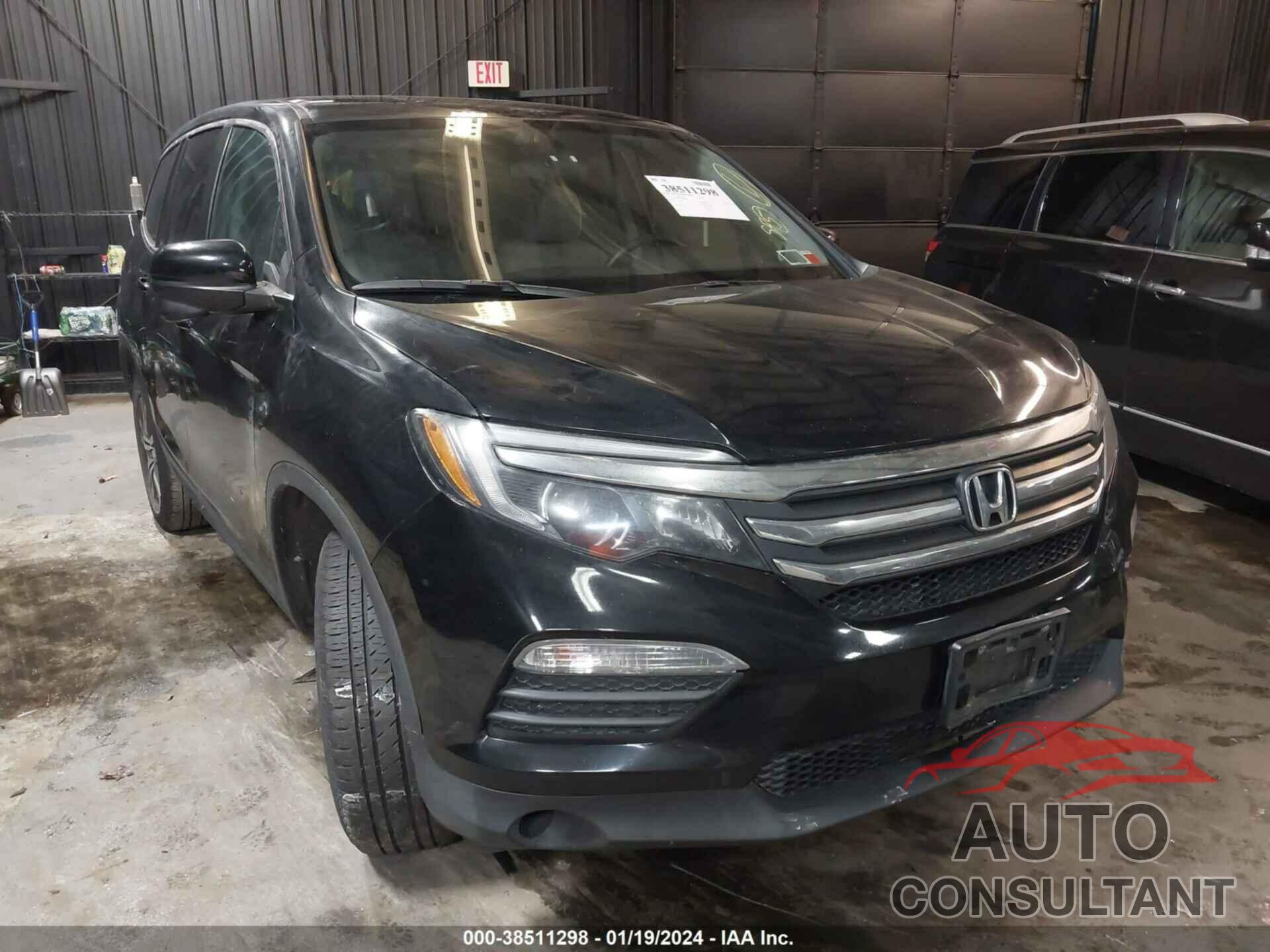 HONDA PILOT 2016 - 5FNYF6H31GB096204