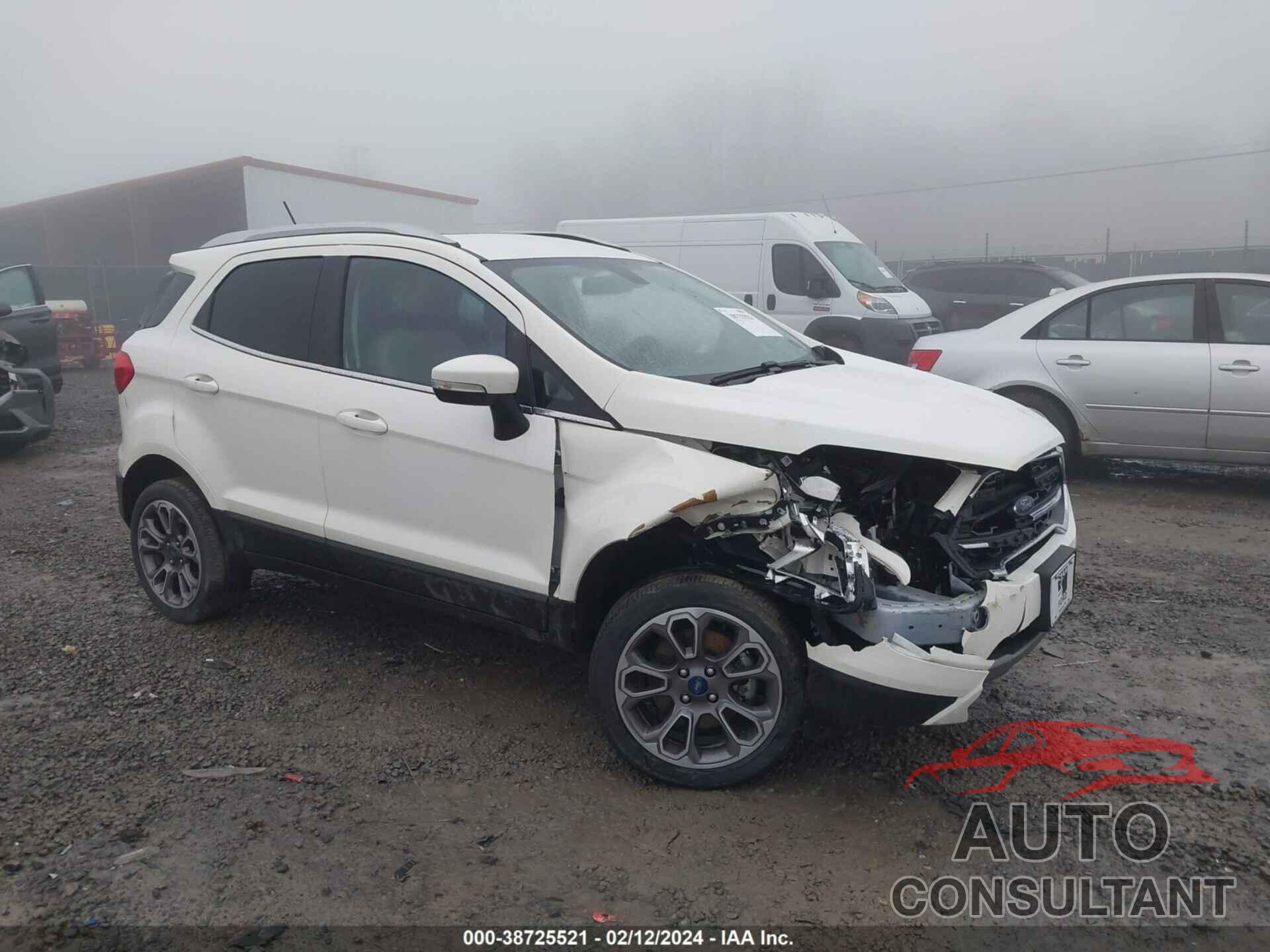 FORD ECOSPORT 2022 - MAJ6S3KLXNC473056