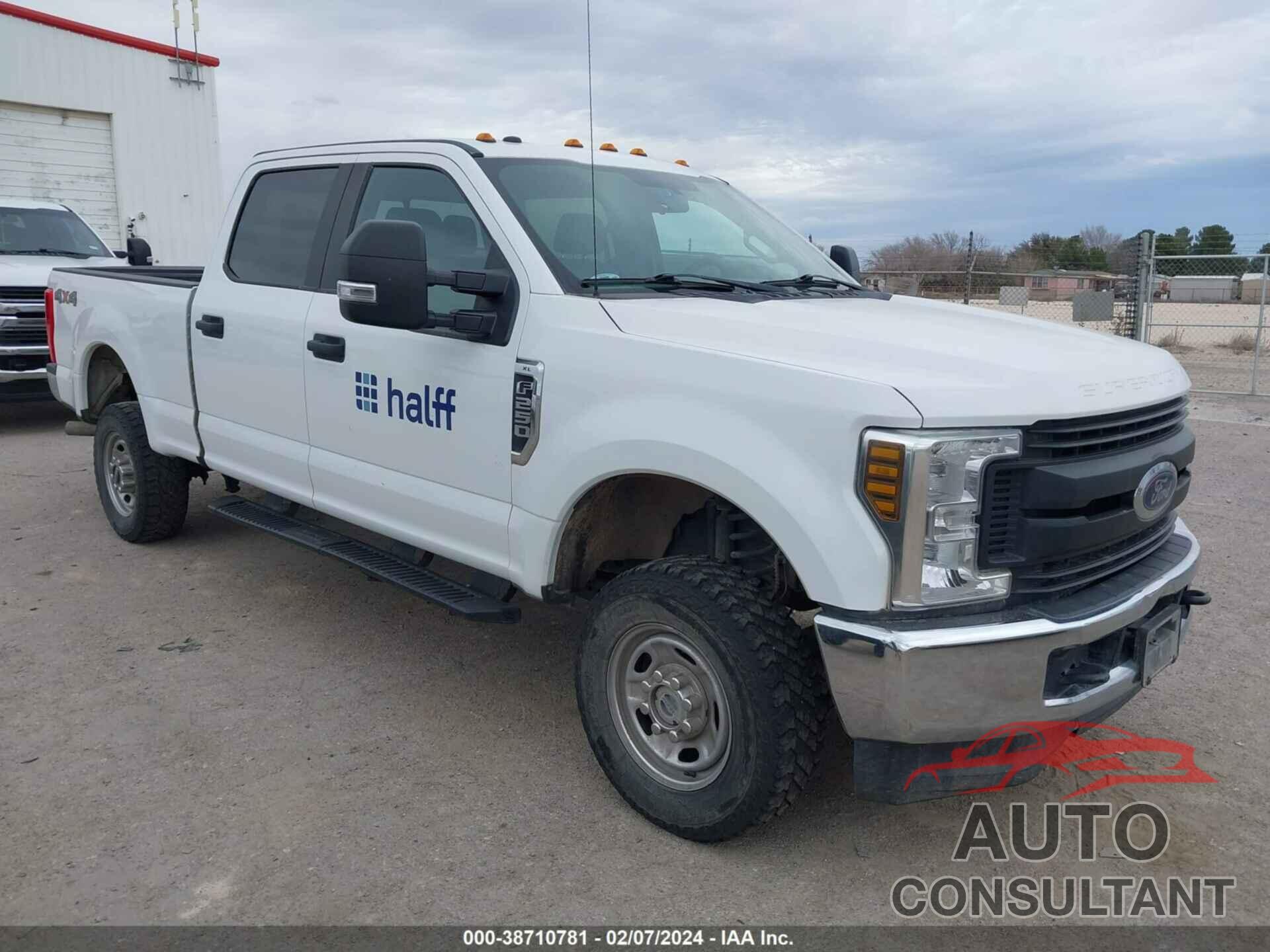 FORD F-250 2018 - 1FT7W2B61JEC85628