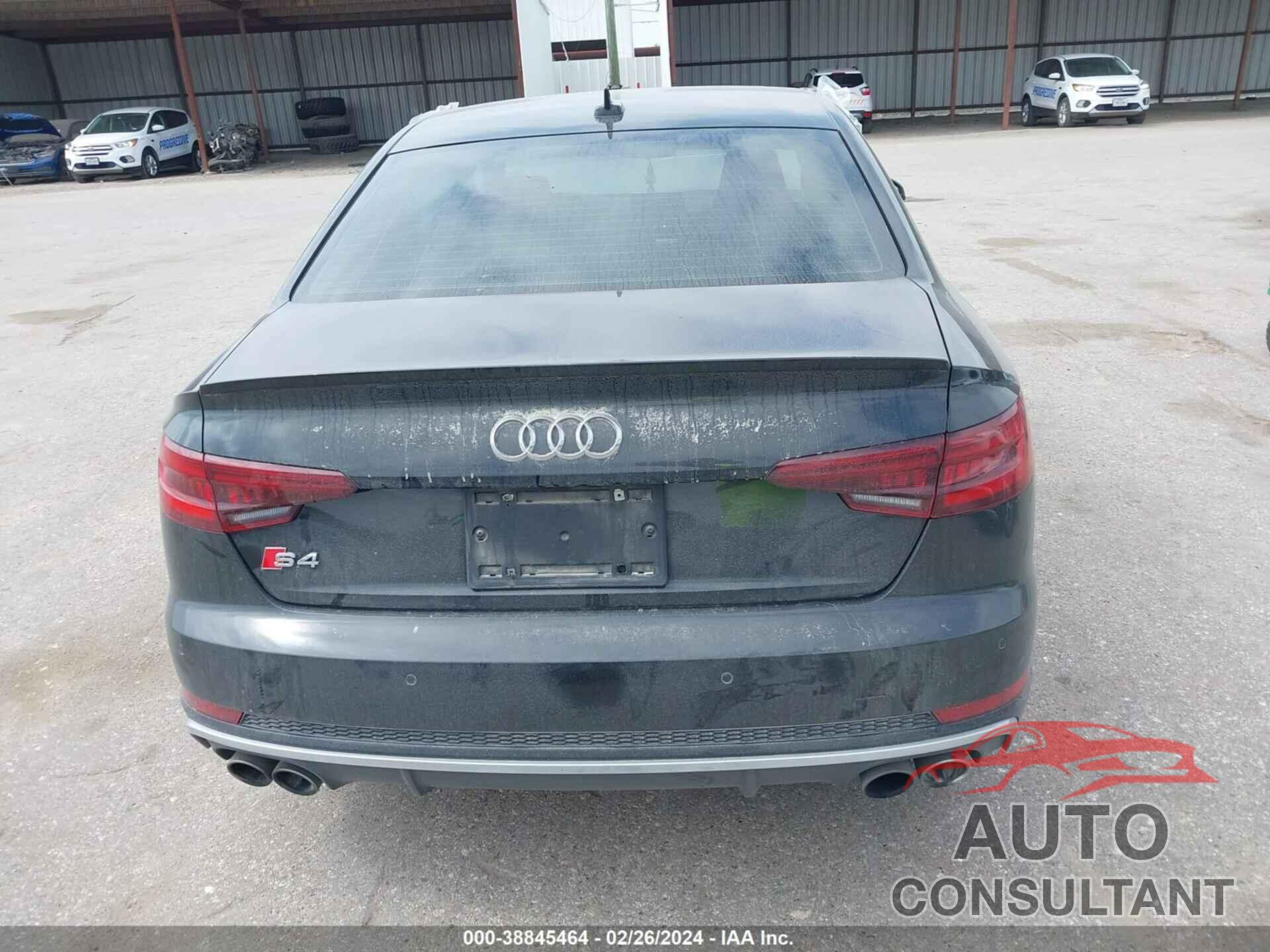 AUDI S4 2019 - WAUB4AF40KA035208