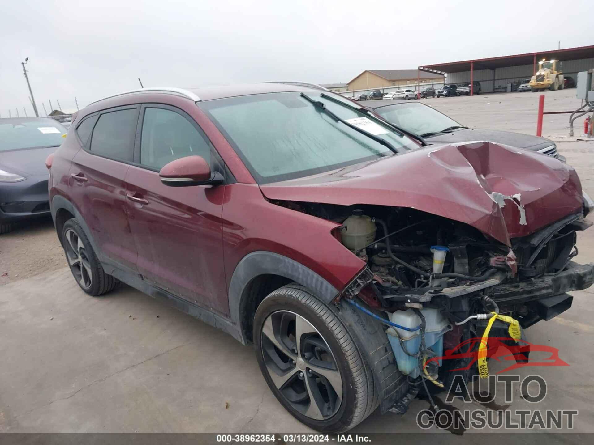 HYUNDAI TUCSON 2016 - KM8J33A22GU026837