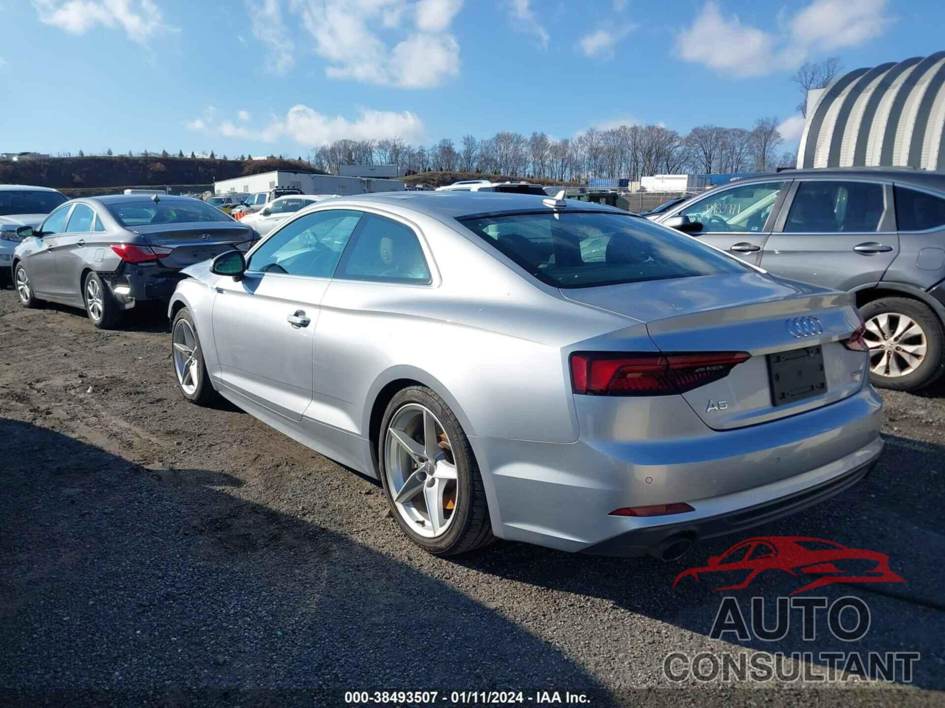 AUDI A5 2019 - WAUTNAF58KA059122