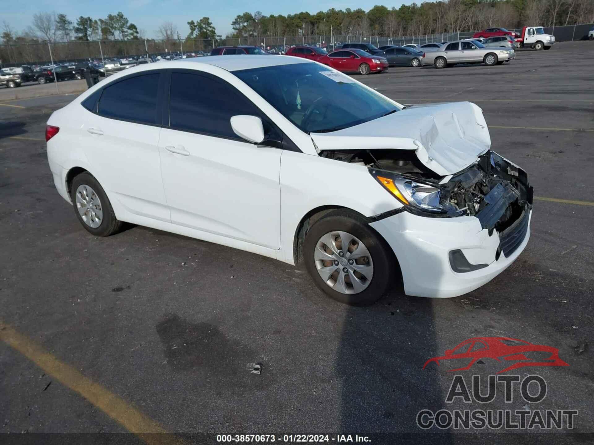 HYUNDAI ACCENT 2016 - KMHCT4AE4GU058102