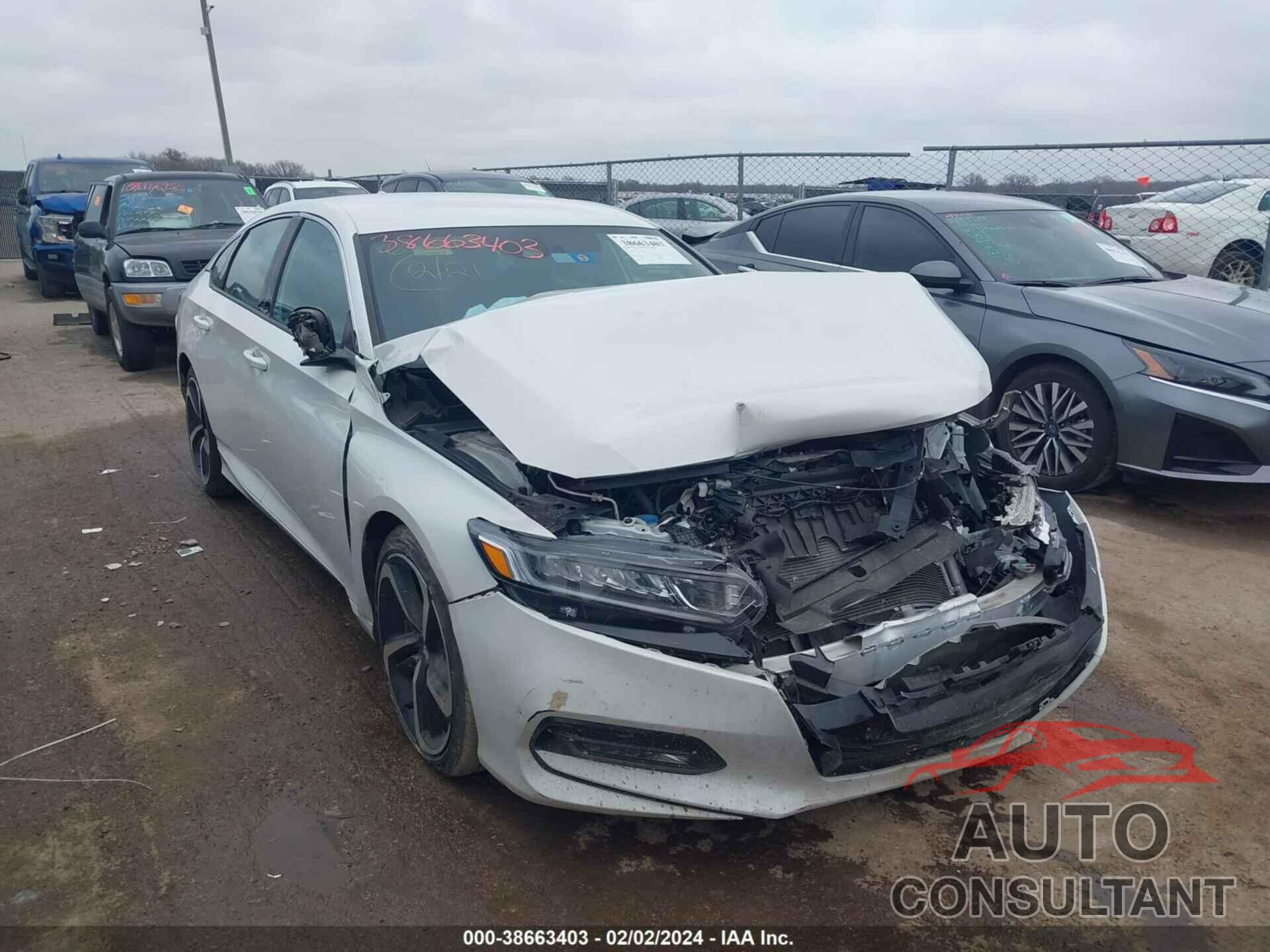 HONDA ACCORD 2020 - 1HGCV1F32LA134255