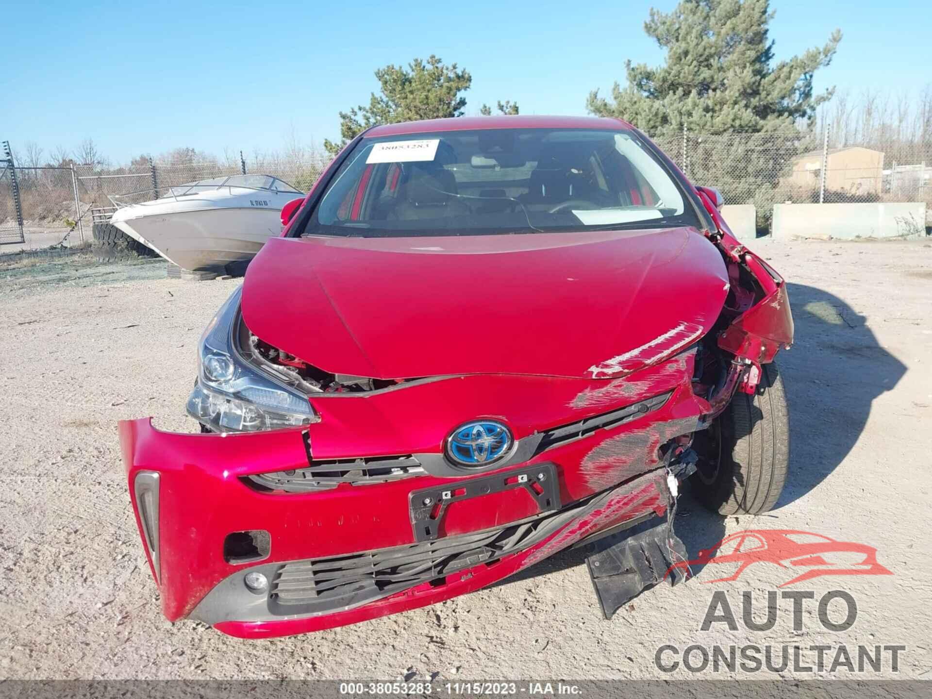 TOYOTA PRIUS 2021 - JTDL9MFUXM3025559